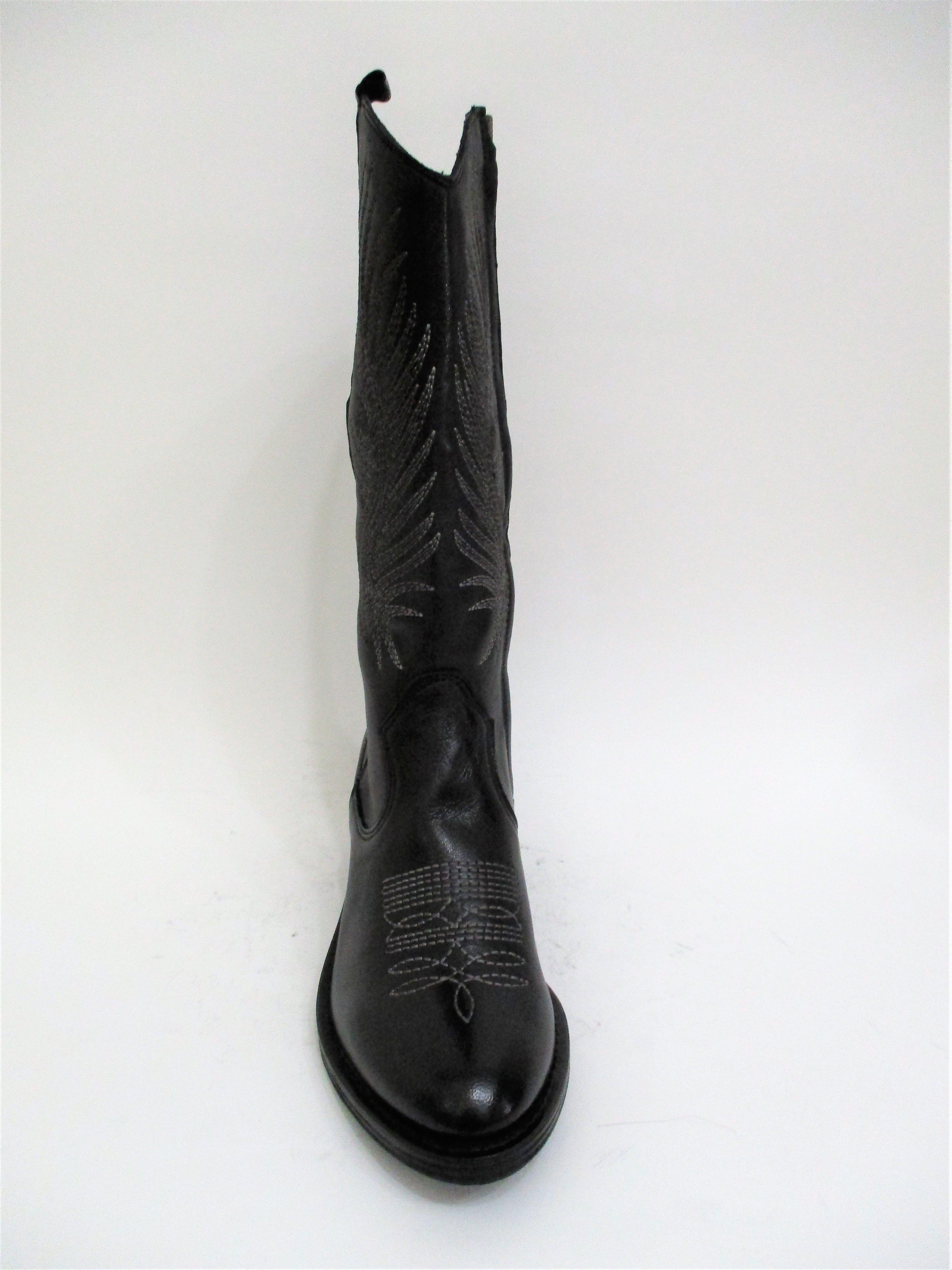 Stivale texano donna VALERY 352 nero