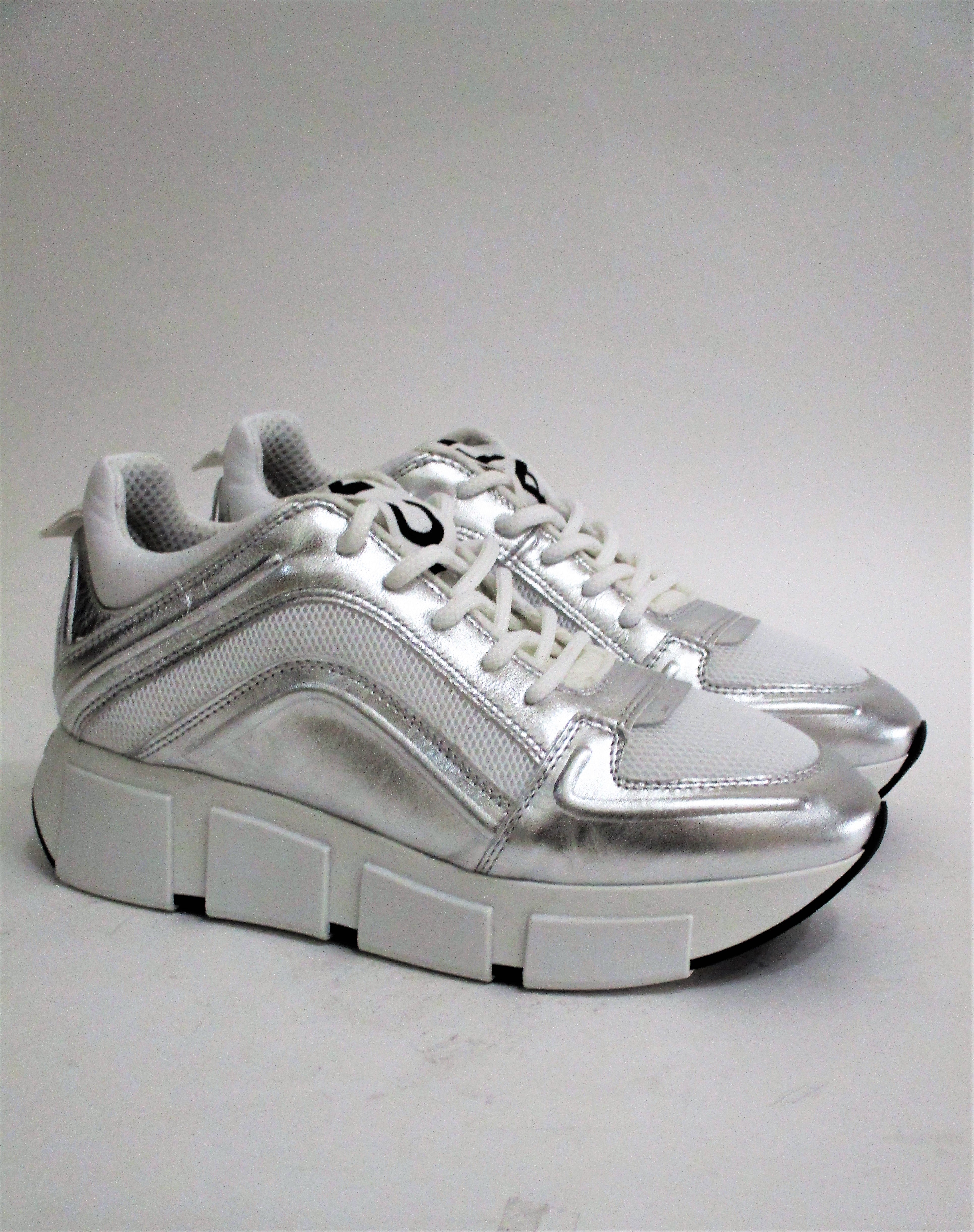 SNEAKER VIC MATIE 1U7177D ARGENTO/BIANCO