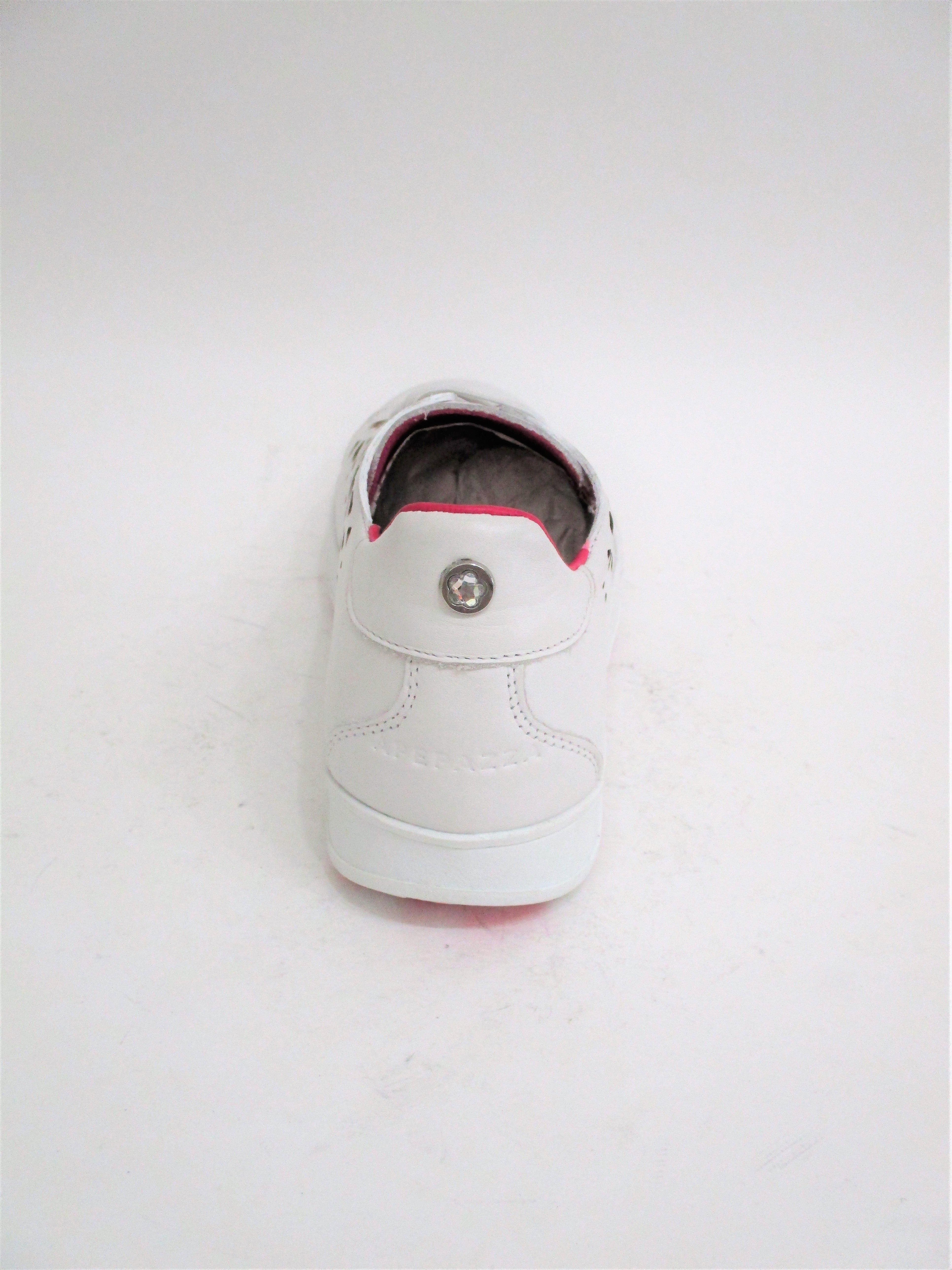 SNEAKER PELLE DONNA APEPAZZA SMW14 BIANCO