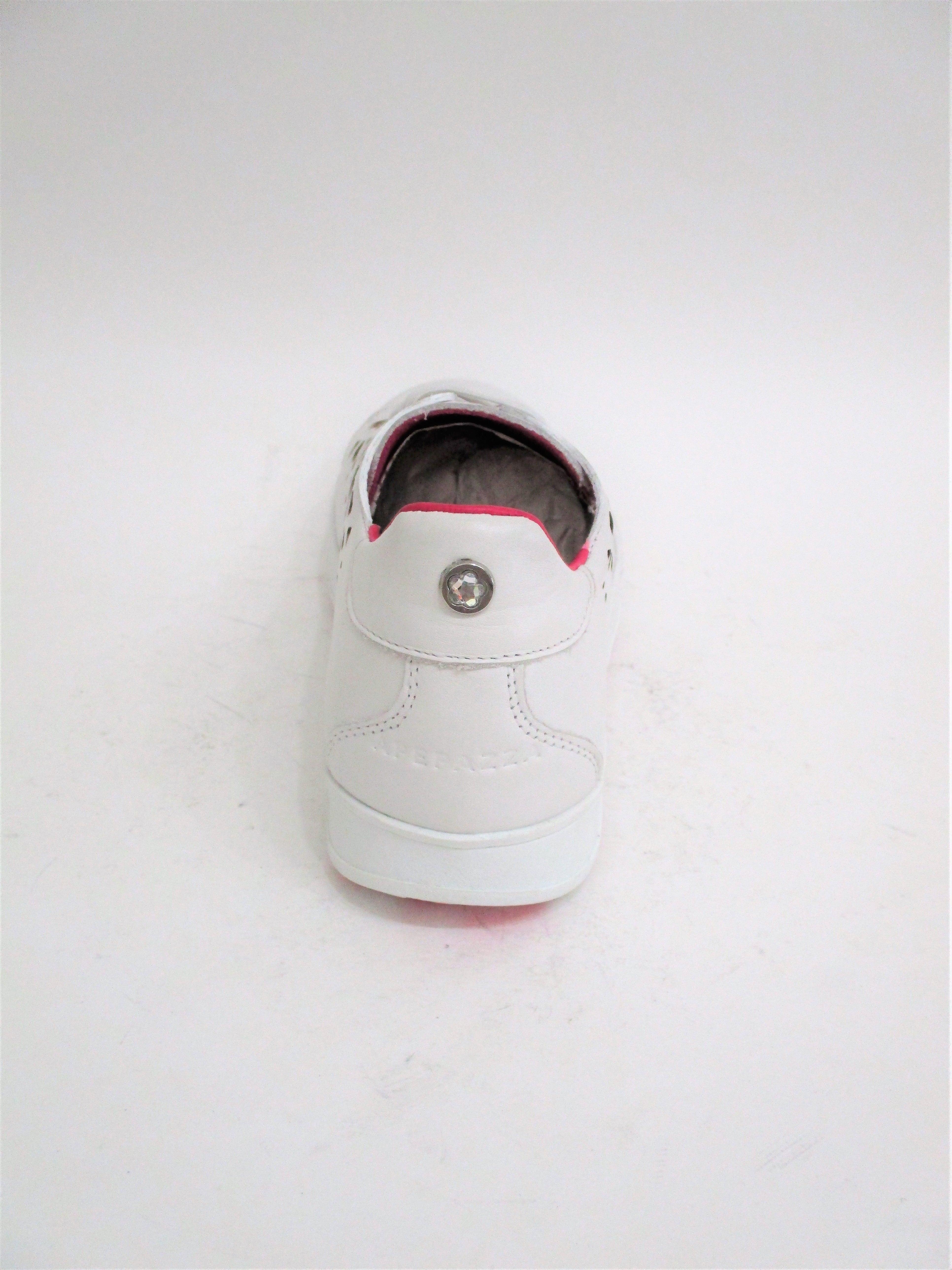 SNEAKER PELLE DONNA APEPAZZA SMW14 BIANCO