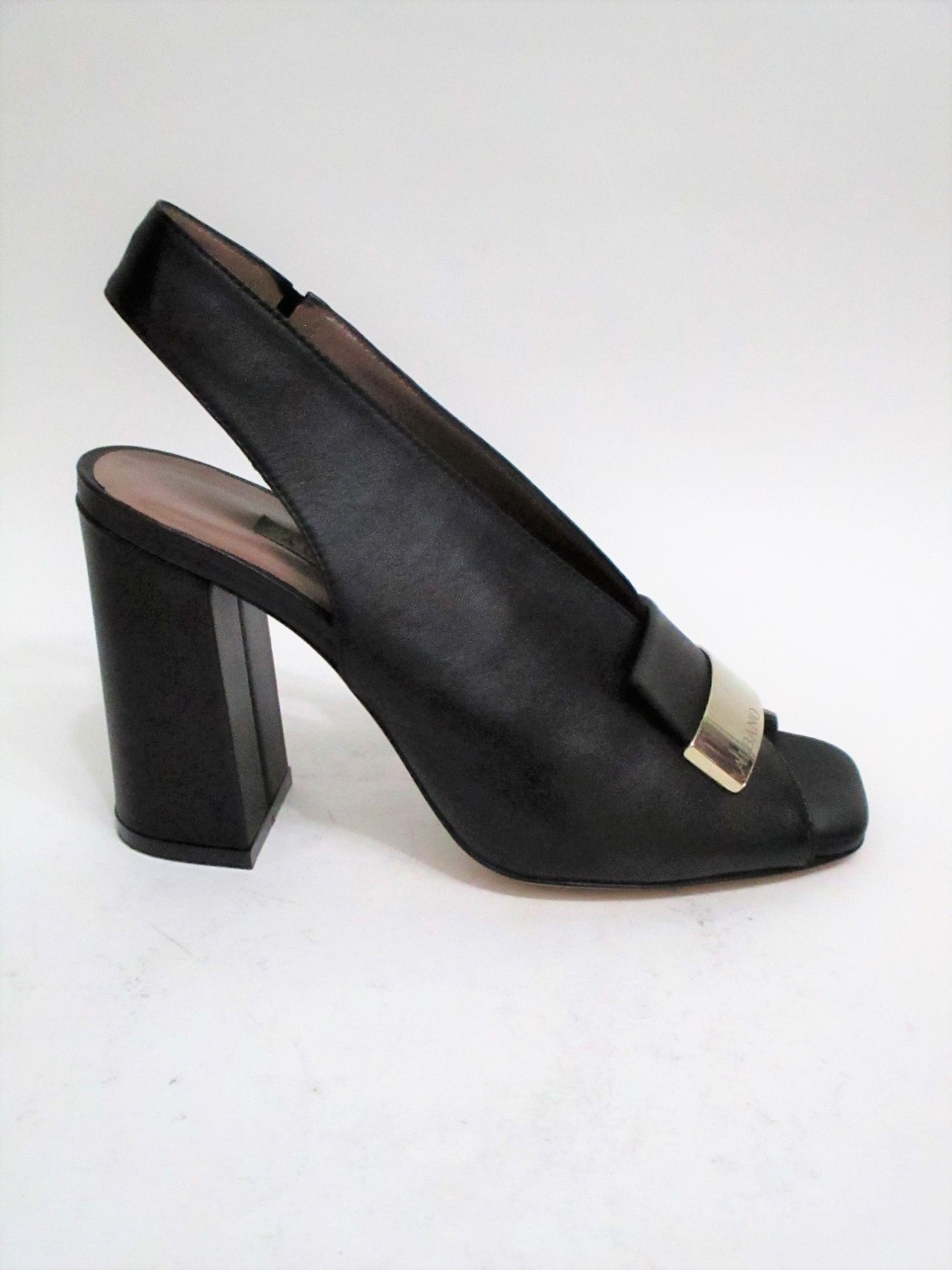 Sandalo pelle Donna ALBANO 2225 Nero