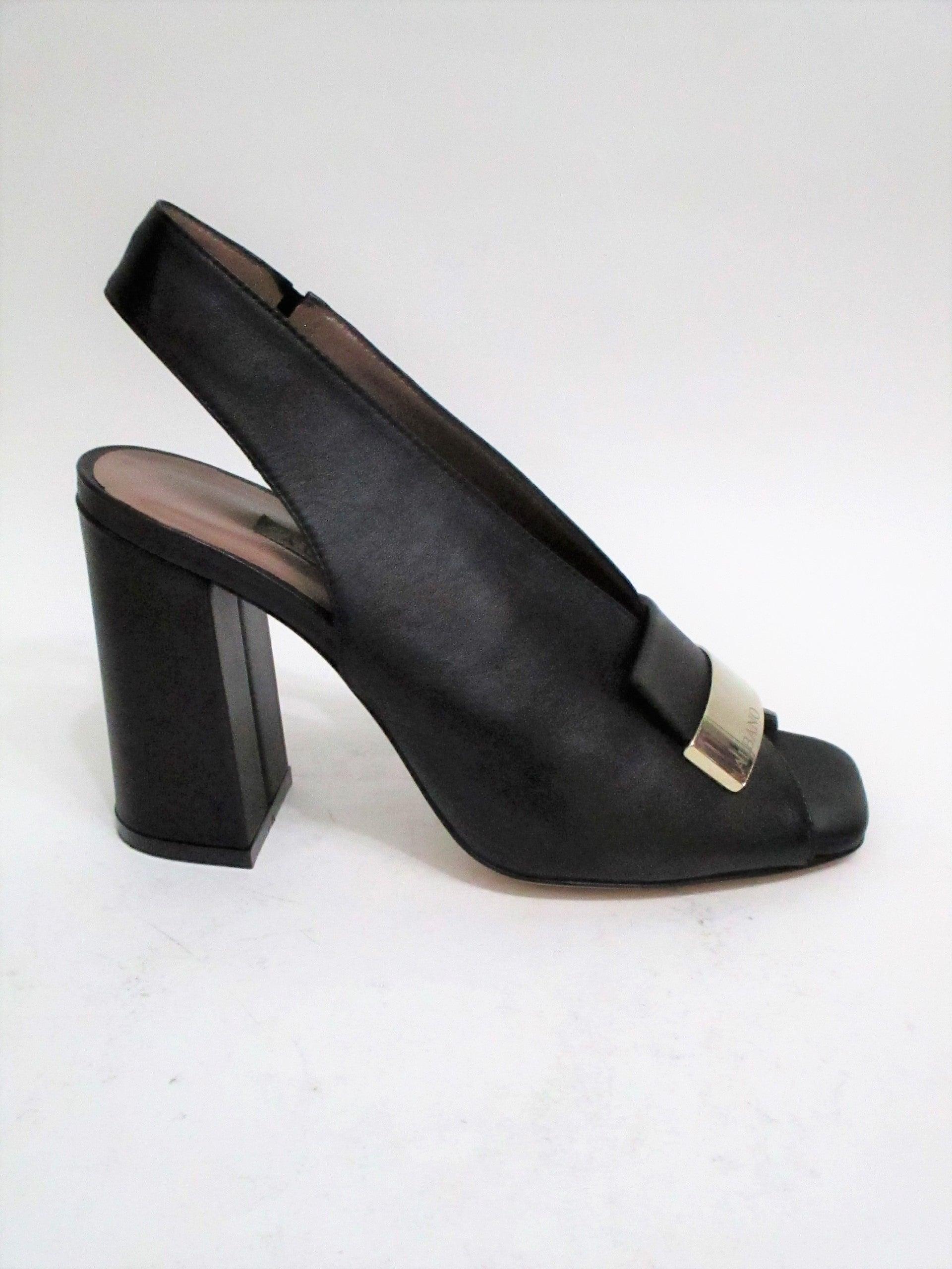 Sandalo pelle Donna ALBANO 2225 Nero