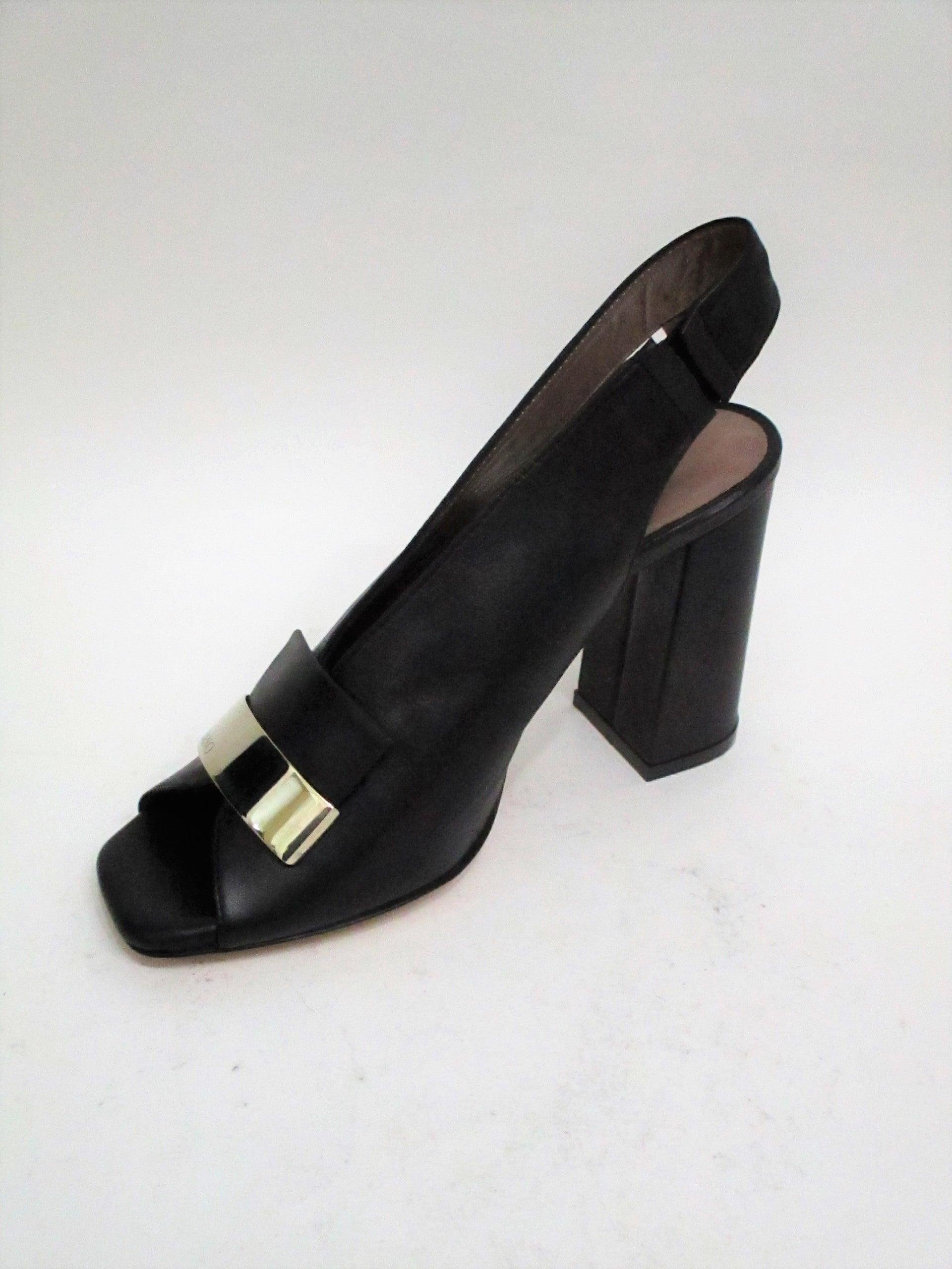 Sandalo pelle Donna ALBANO 2225 Nero
