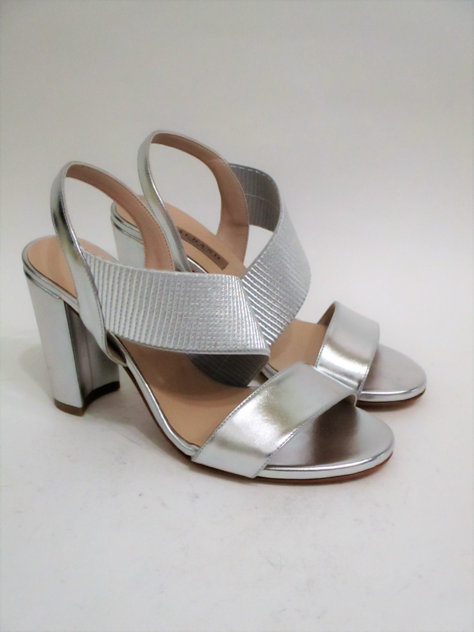 Sandalo Pelle Donna ALBANO 2202 Argento