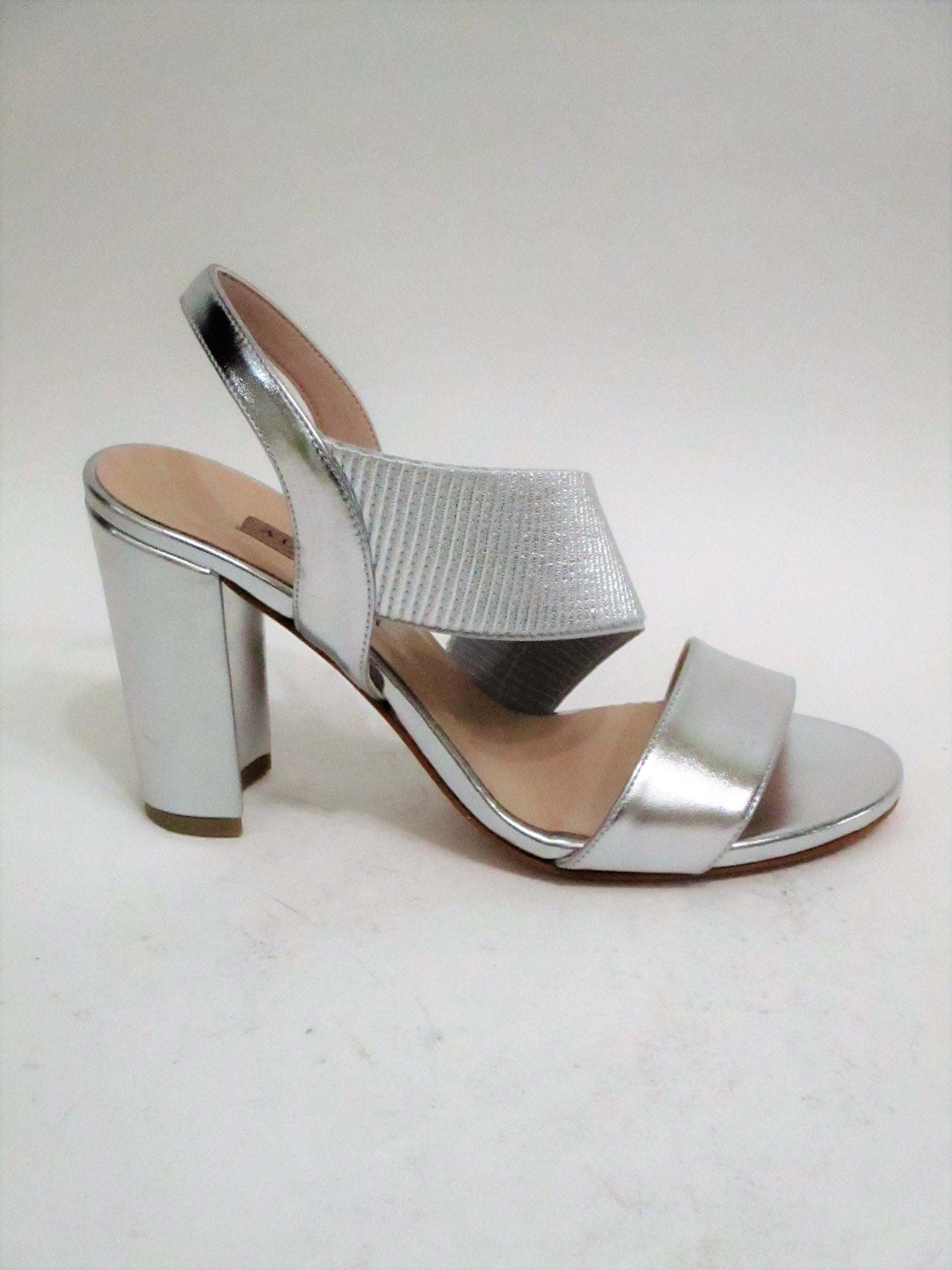 Sandalo Pelle Donna ALBANO 2202 Argento