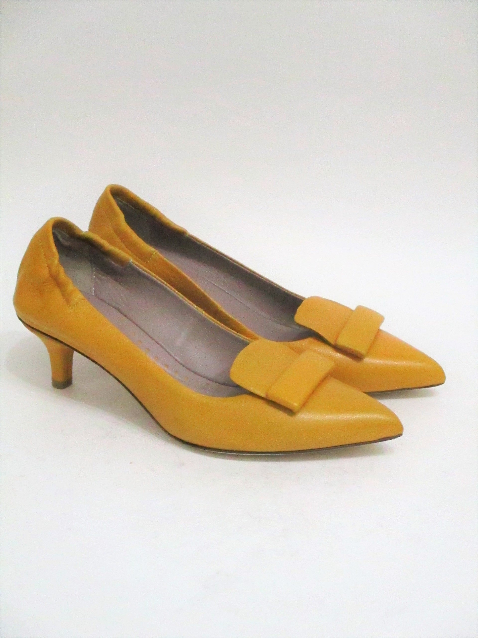 Decolletè pelle La Petite Maison 8032 Giallo