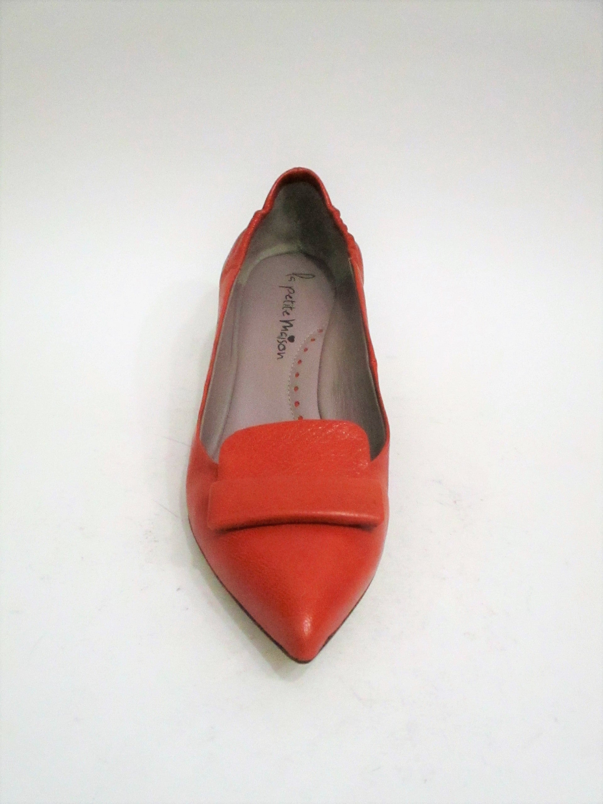 Decolletè pelle La Petite Maison 8032 Rosso