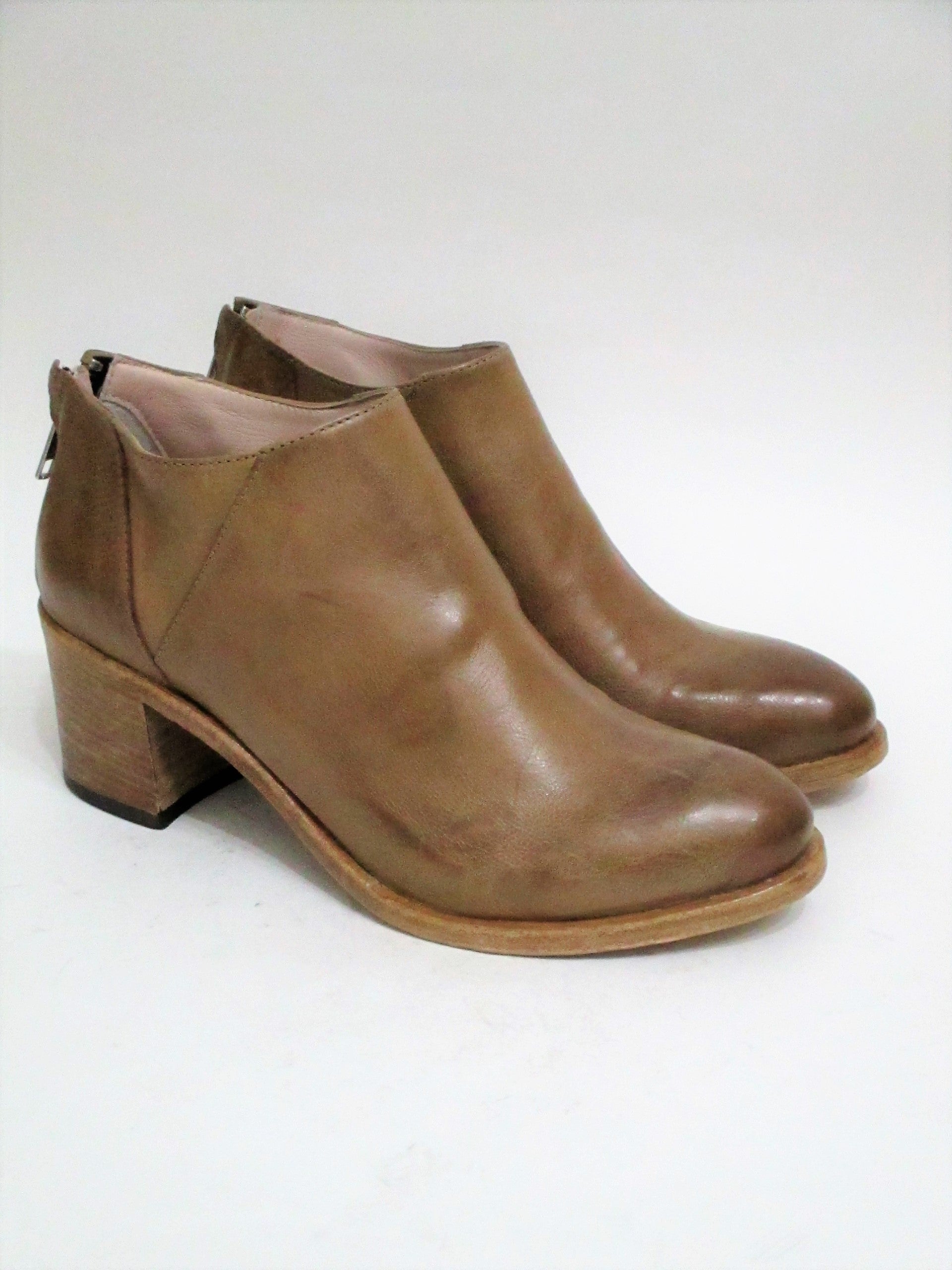 Tronchetto pelle donna Triver Flight 250-12 Taupe