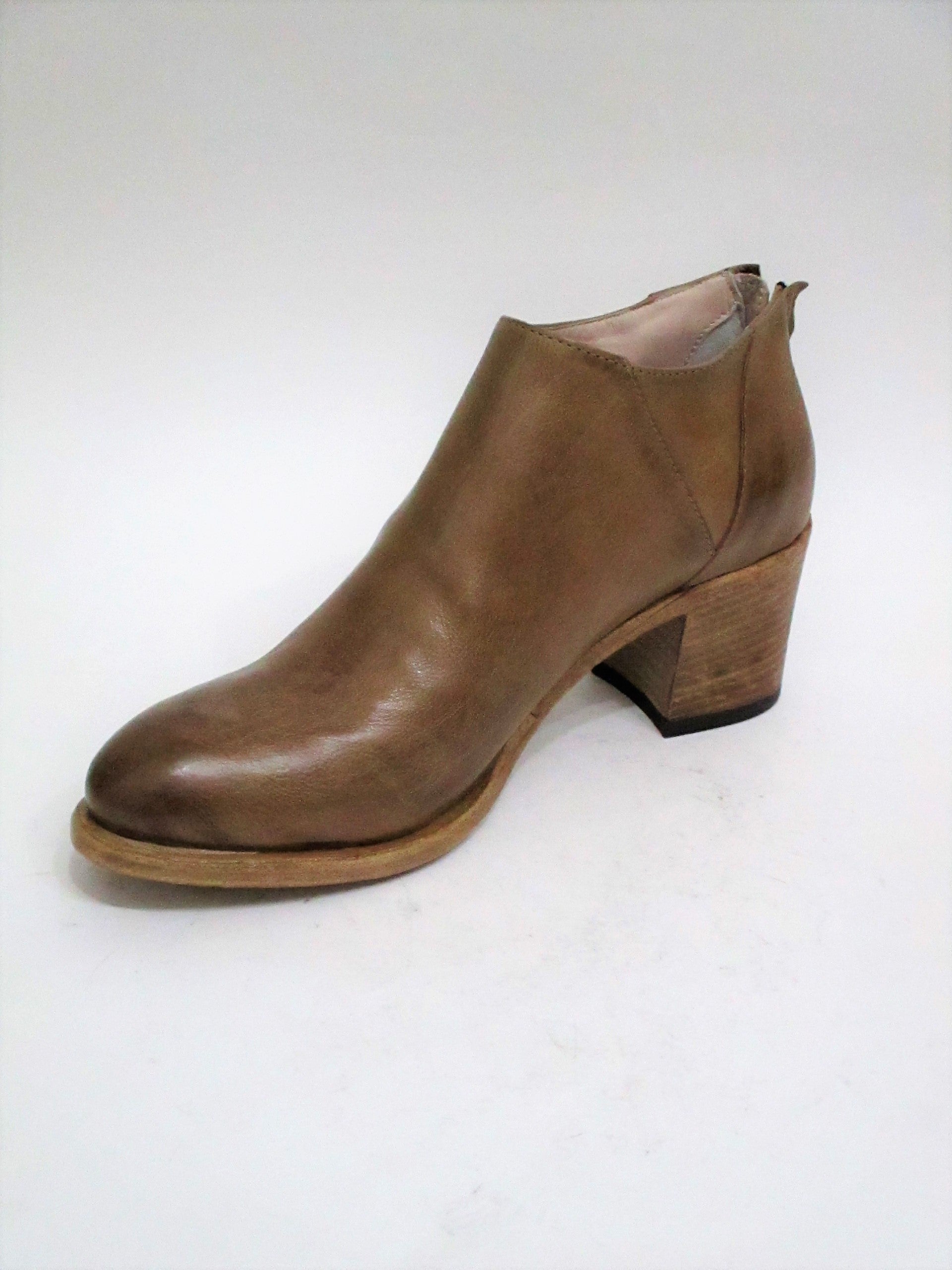 Tronchetto pelle donna Triver Flight 250-12 Taupe