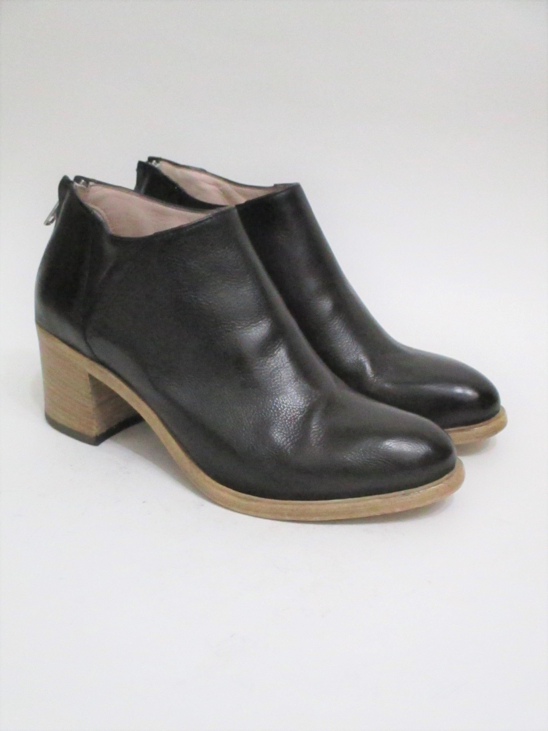 Tronchetto pelle donna Triver Flight 250-12 Nero