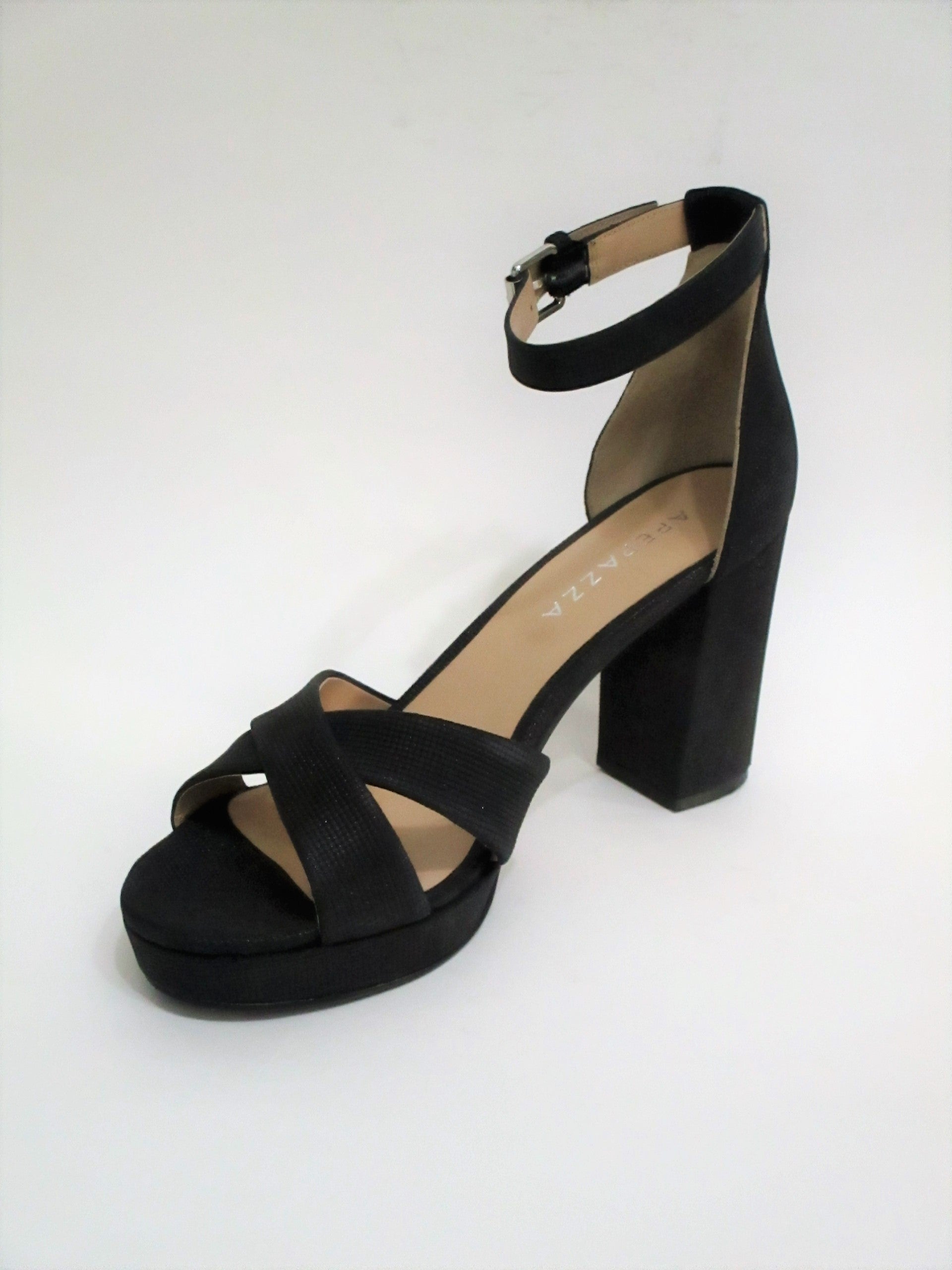 SANDALO PELLE DONNA APEPAZZA RTS06 NERO