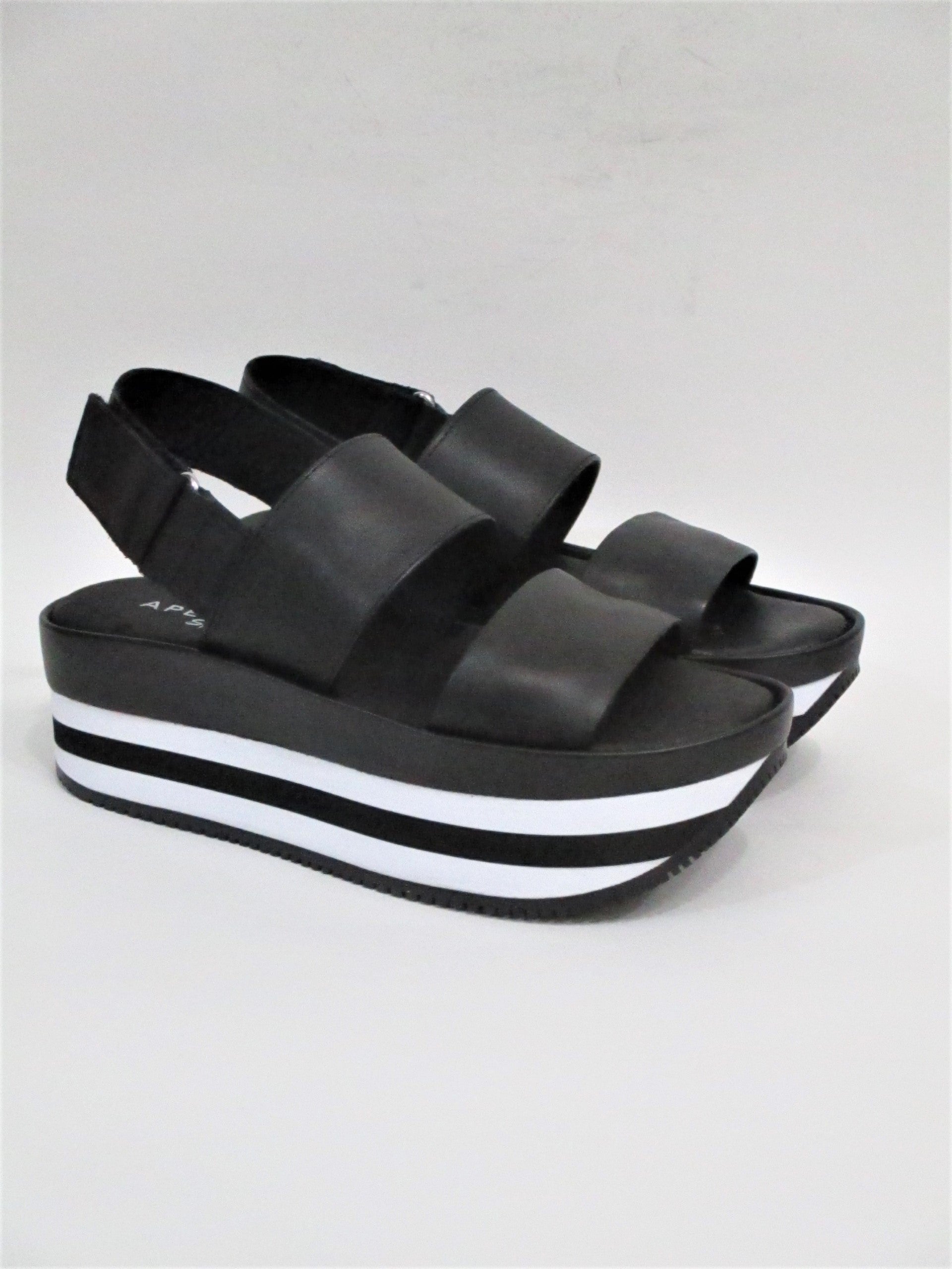 SANDALO PELLE DONNA APEPAZZA RPS02 NERO