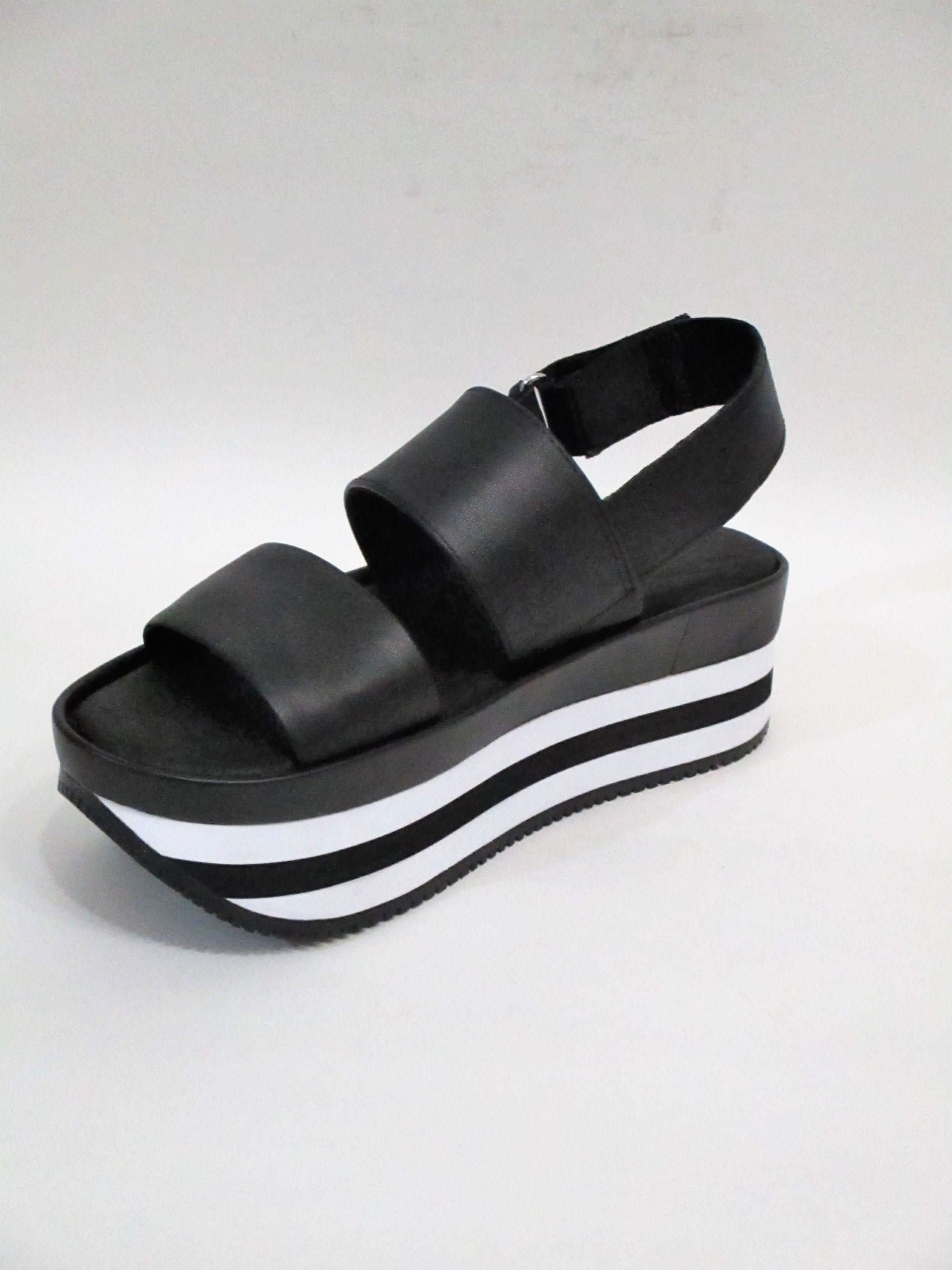 SANDALO PELLE DONNA APEPAZZA RPS02 NERO