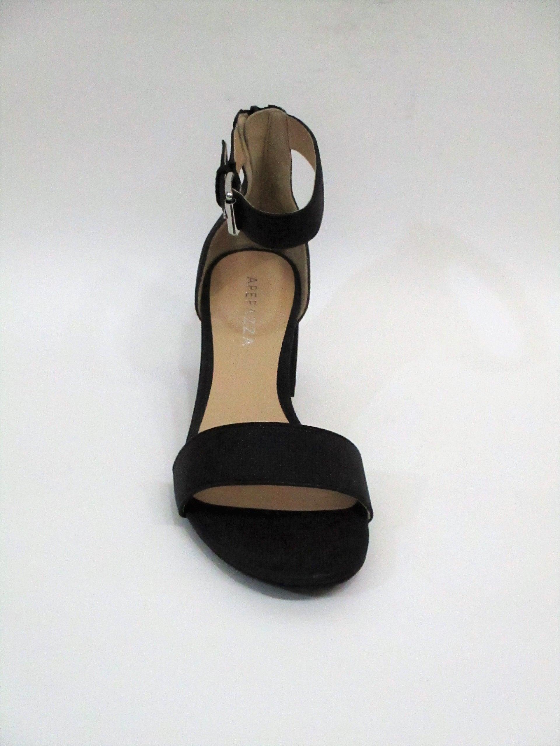 SANDALO PELLE DONNA APEPAZZA MLD02 NERO