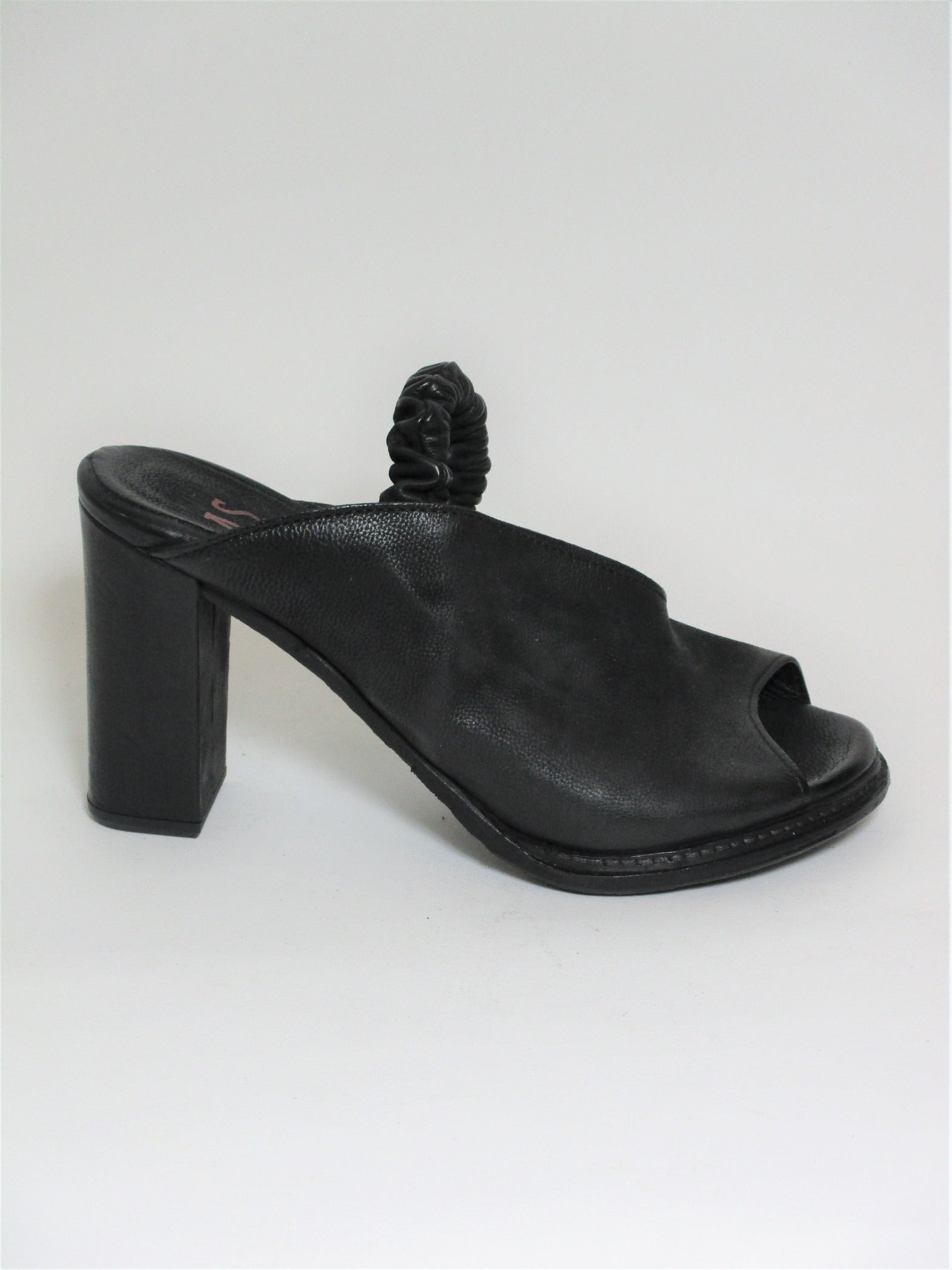 SABOT PELLE DONNA AS98 589029 NERO