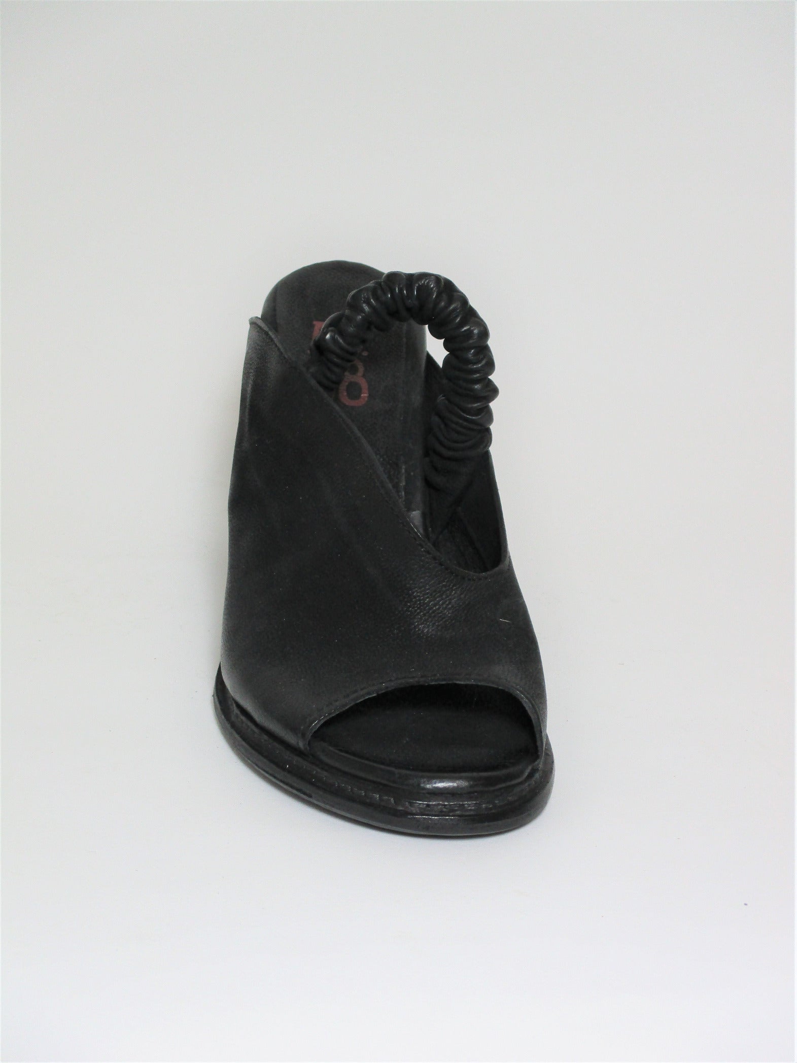 SABOT PELLE DONNA AS98 589029 NERO