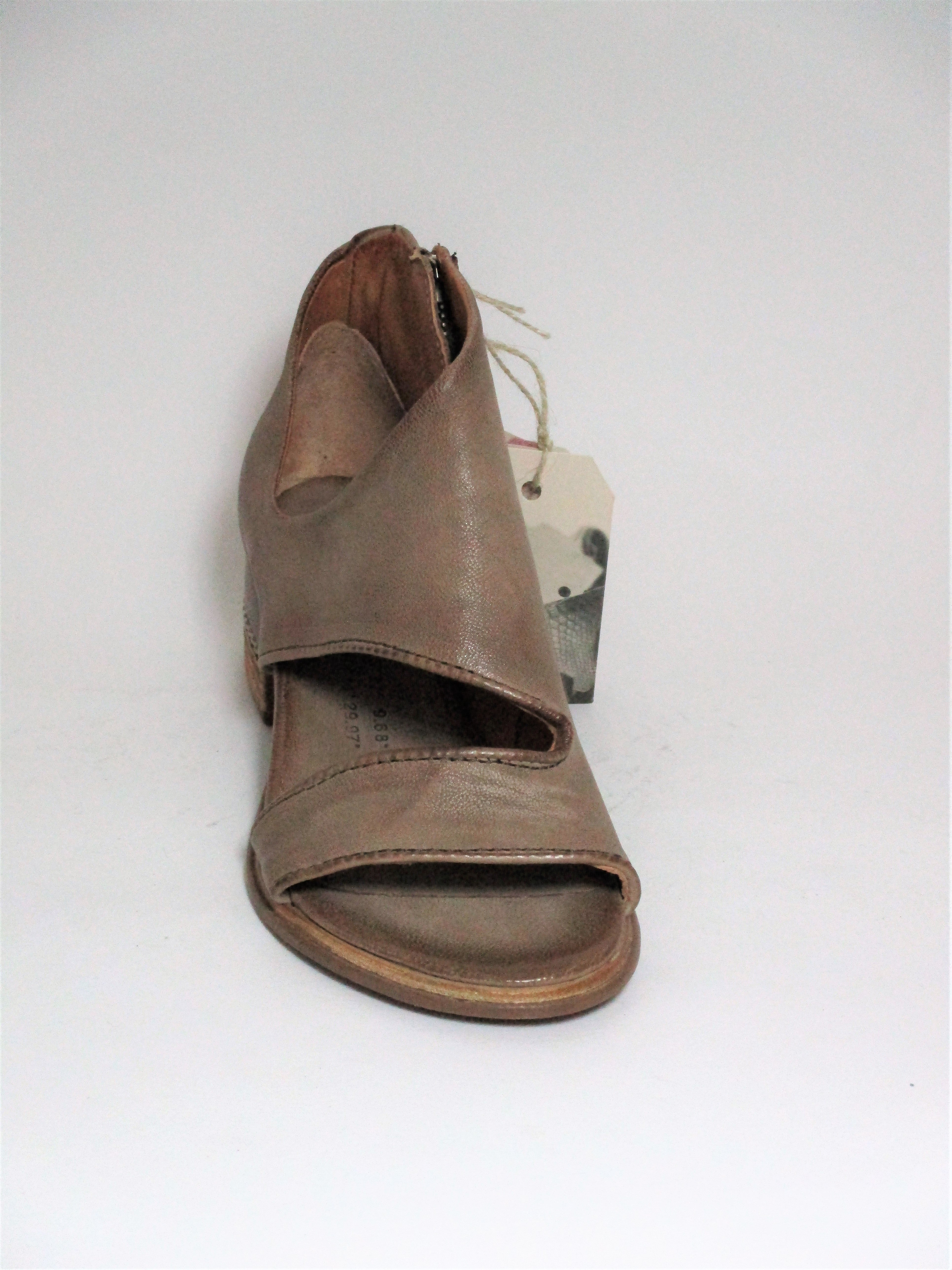SANDALO PELLE DONNA AS98 672012 SABBIA