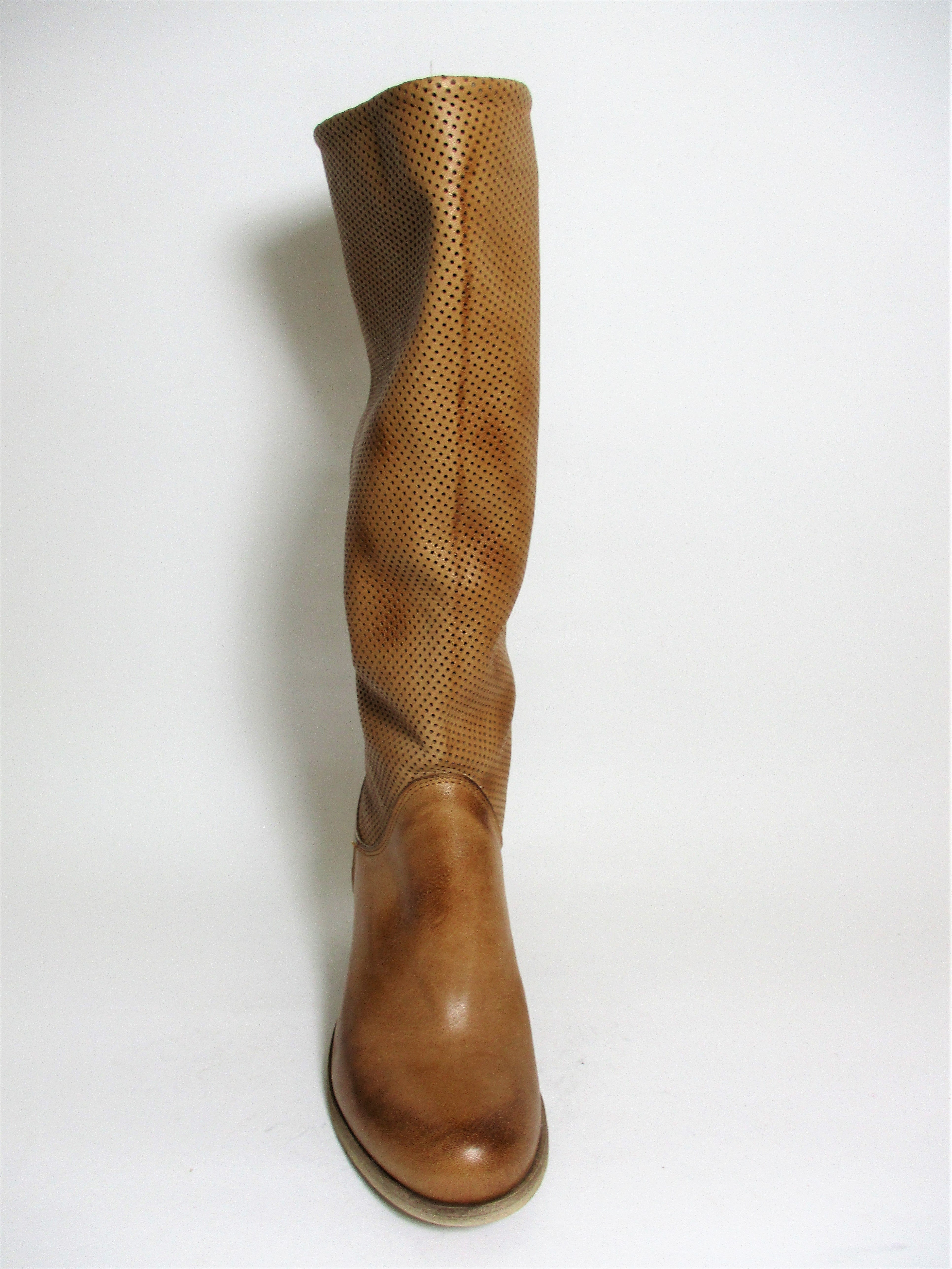 Stivale pelle donna Rebel DELIA Cuoio