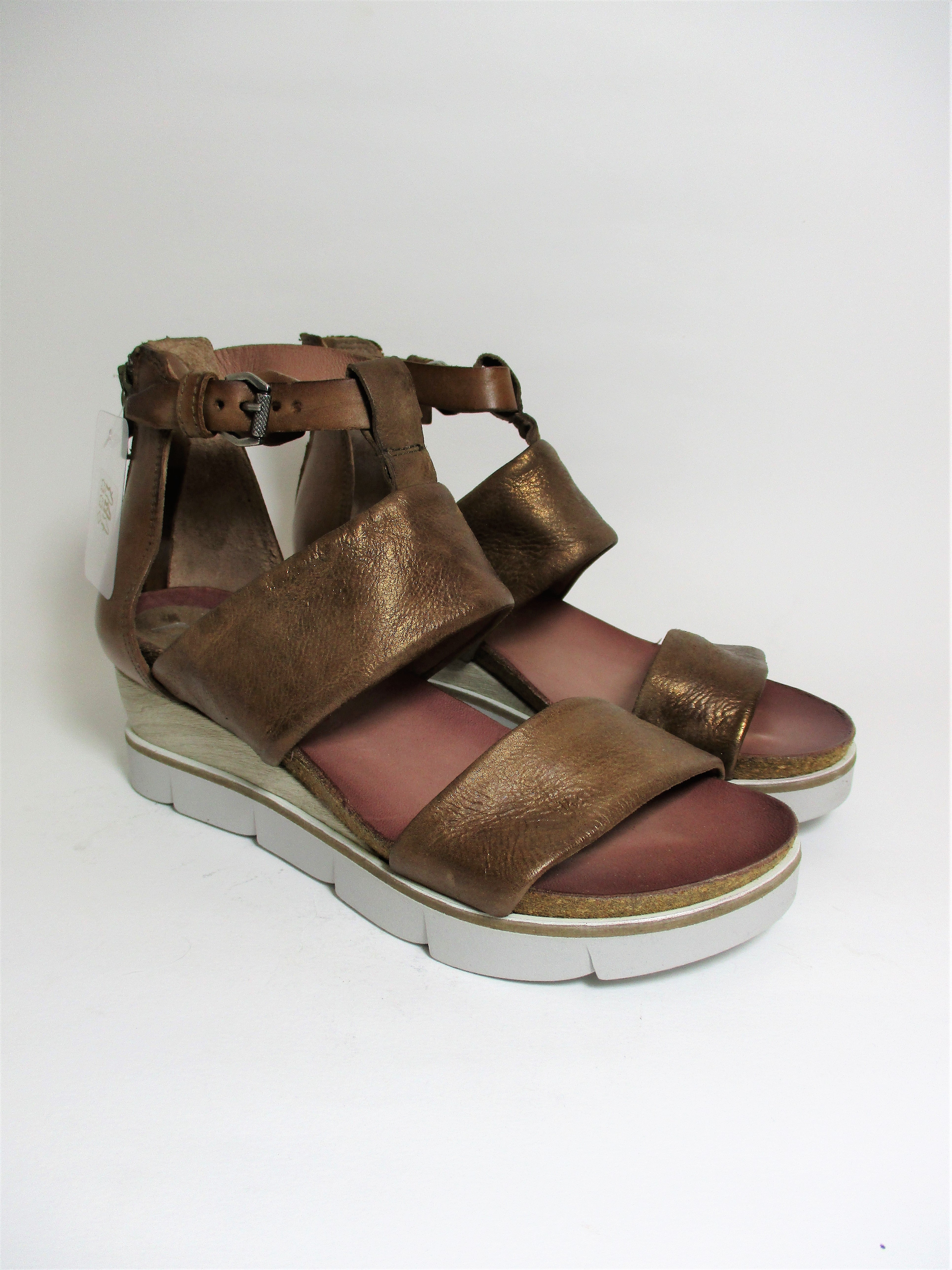 Sandalo pelle donna 866004 MJUS Bronzo