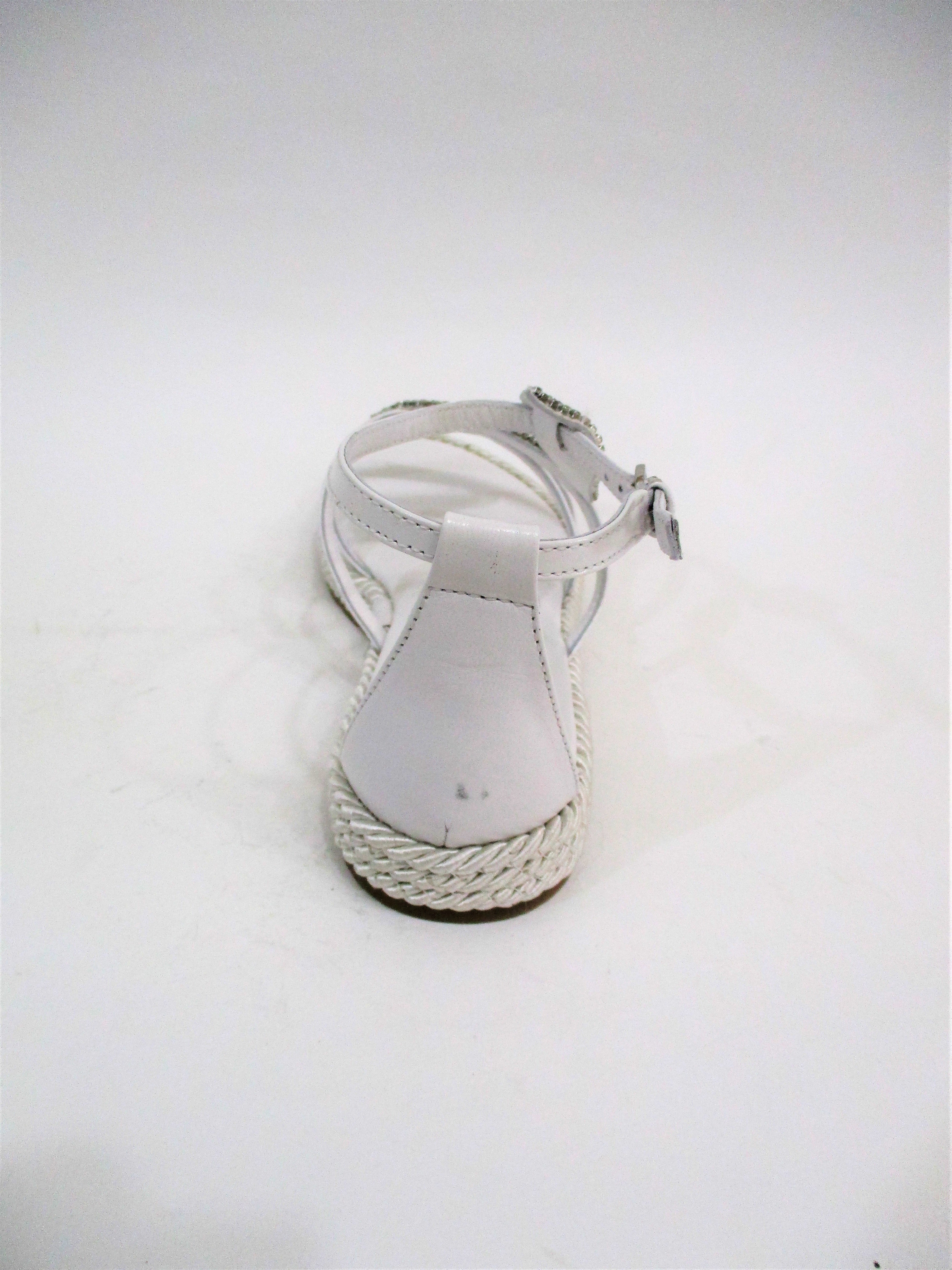 SANDALO PELLE DONNA APEPAZZA VTN01 BIANCO