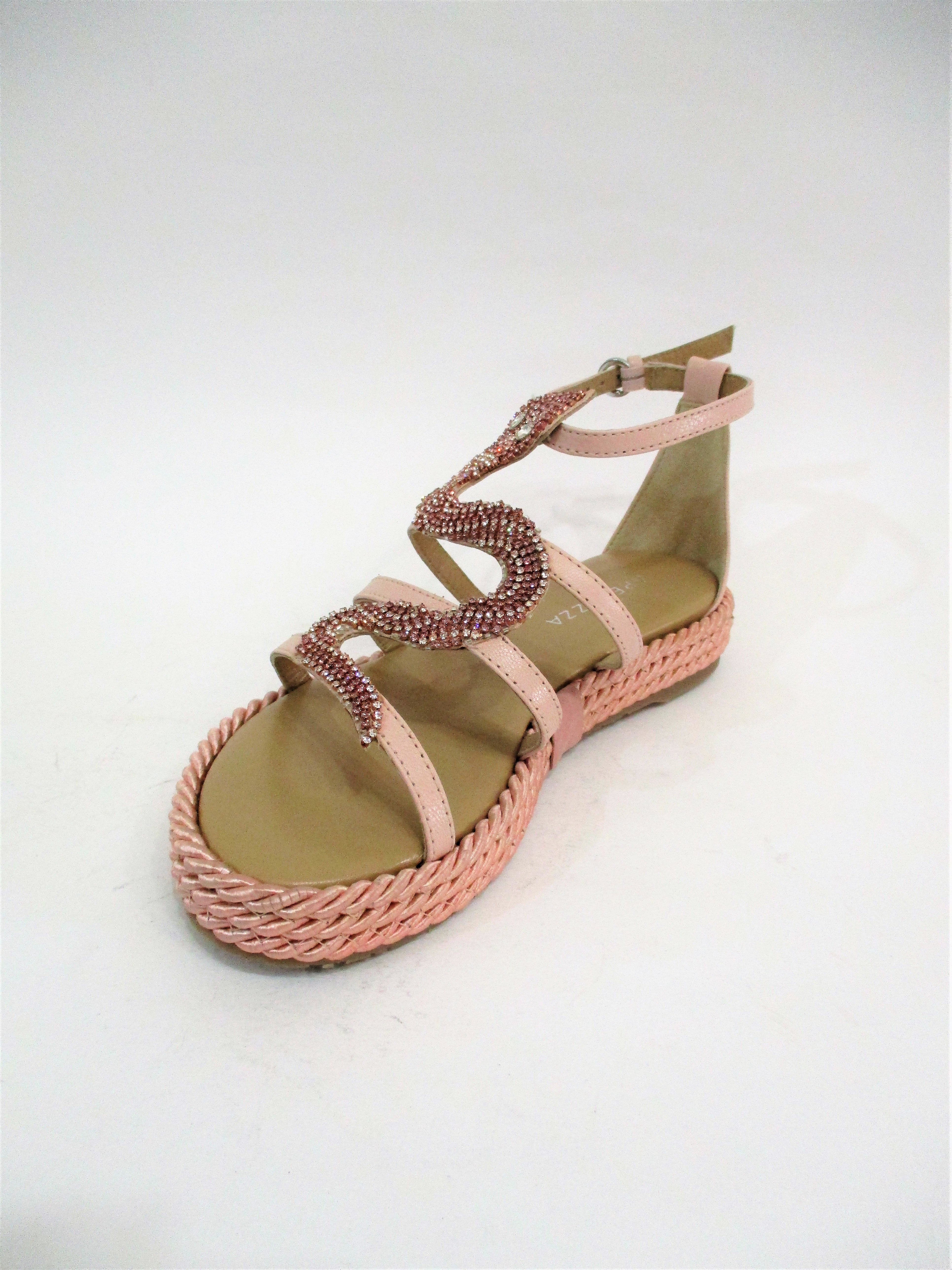 SANDALO PELLE DONNA APEPAZZA VTN01 ROSA