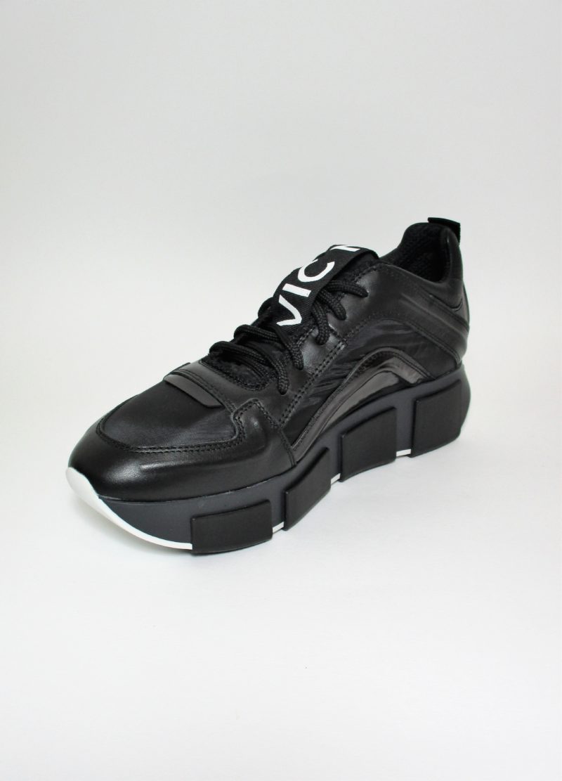 SNEAKER PELLE DONNA VIC MATIè 1V7806D NERO