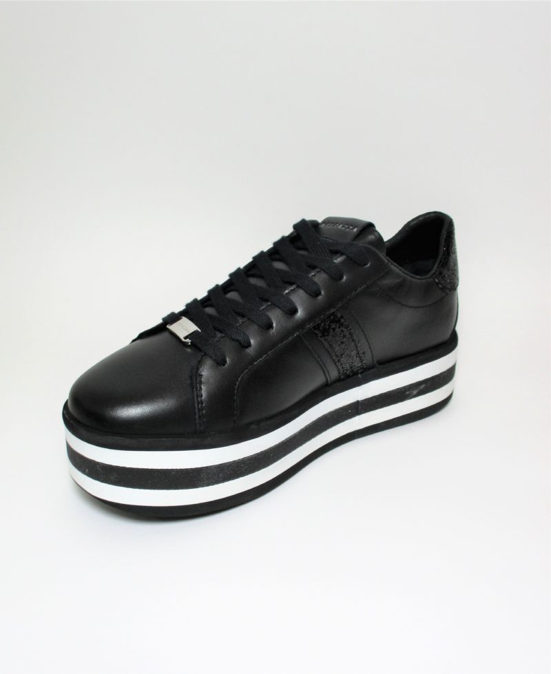 SNEAKER PELLE DONNA APEPAZZA 9FICP01 NERO