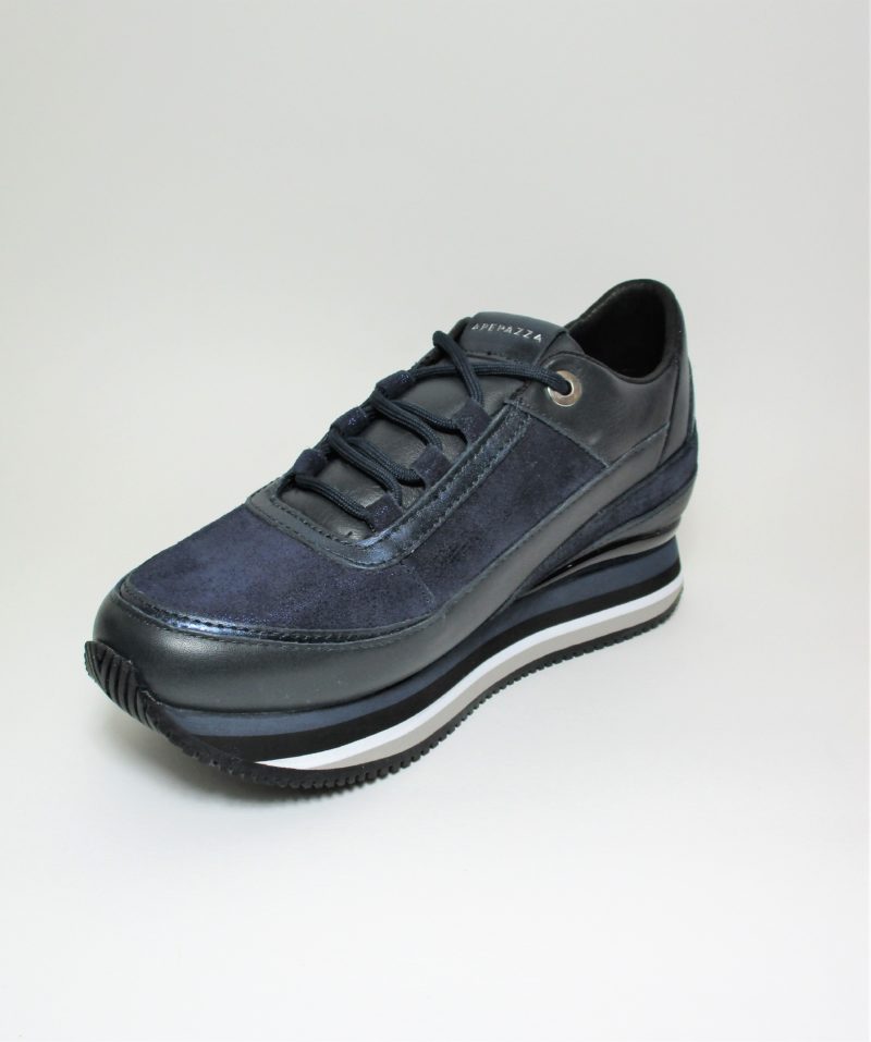SNEAKER PELLE DONNA APEPAZZA 9FRSD37 BLU