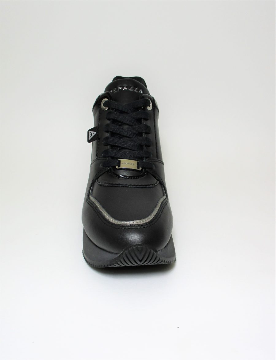 SNEAKER PELLE DONNA APEPAZZA 9FHGR01 NERO