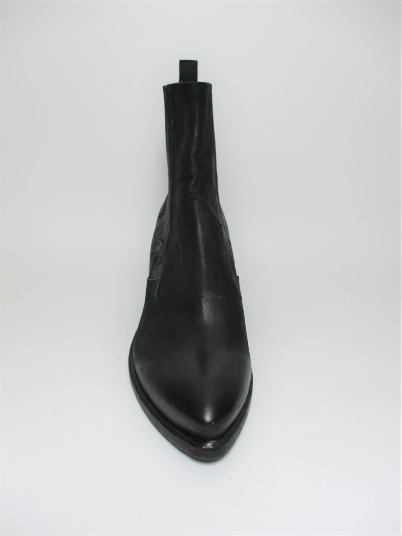 TRONCHETTO PELLE DONNA FRU.IT 5863 NERO