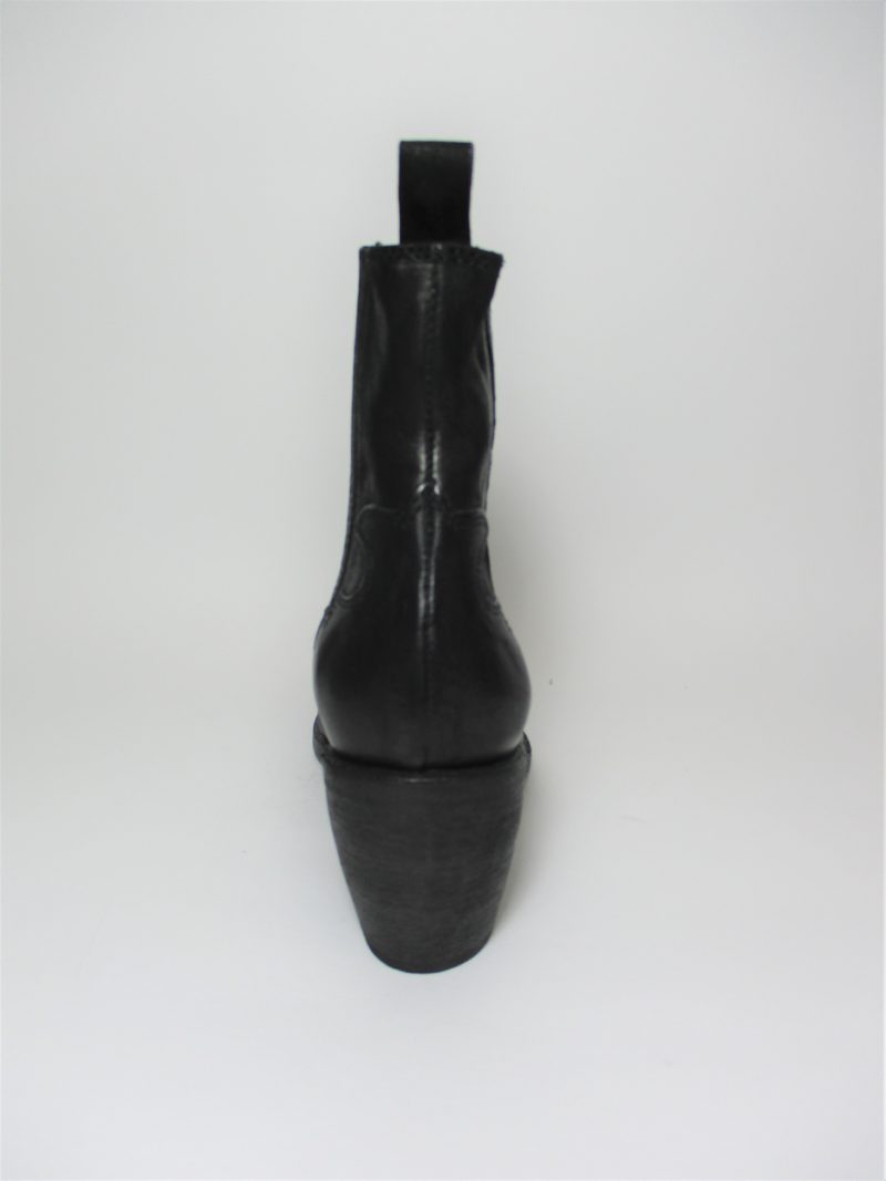 TRONCHETTO PELLE DONNA FRU.IT 5863 NERO