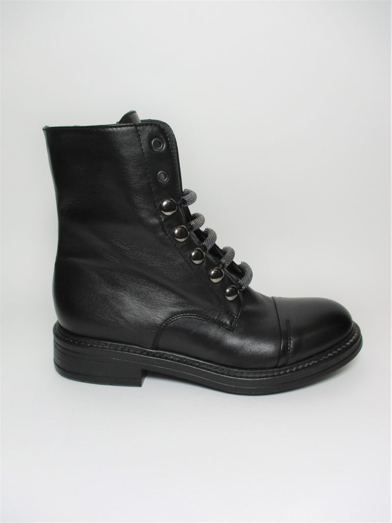 ANFIBIO PELLE DONNA FRU.IT 5702 NERO