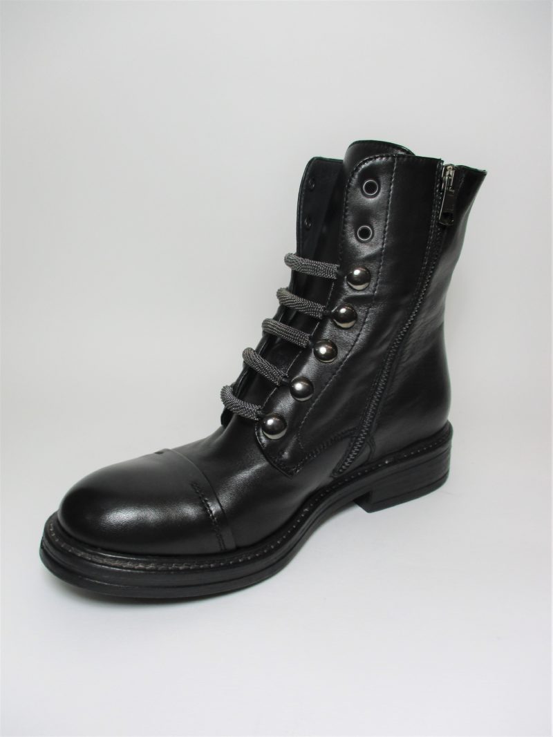 ANFIBIO PELLE DONNA FRU.IT 5702 NERO