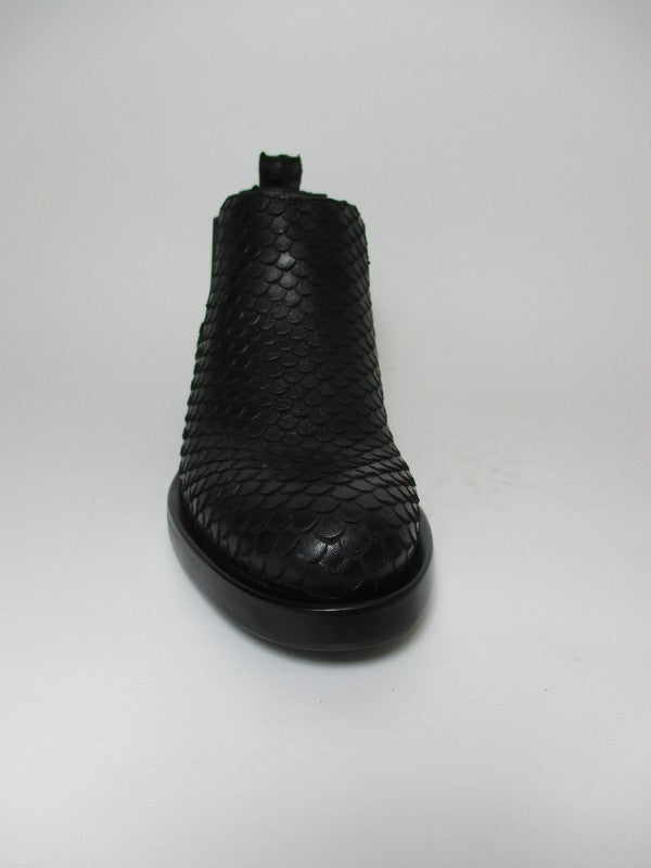 Tronchetto Pelle Donna LILIMILL 6703 Nero
