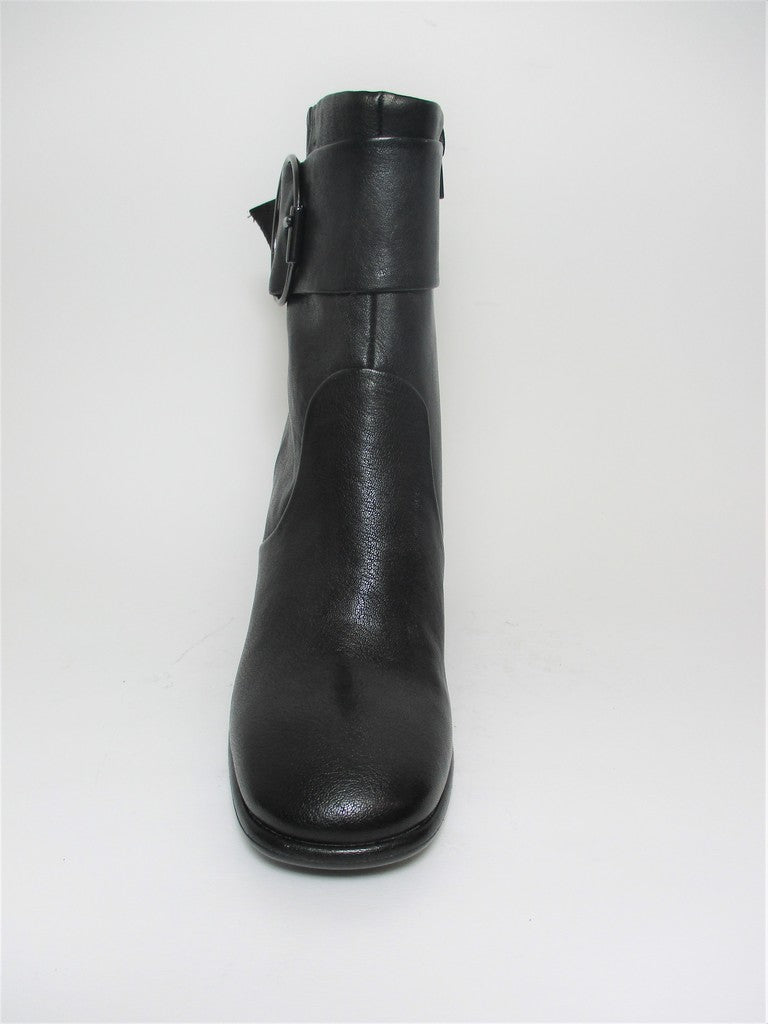 Tronchetto Pelle Donna PAOLA FERRI 7099 Nero