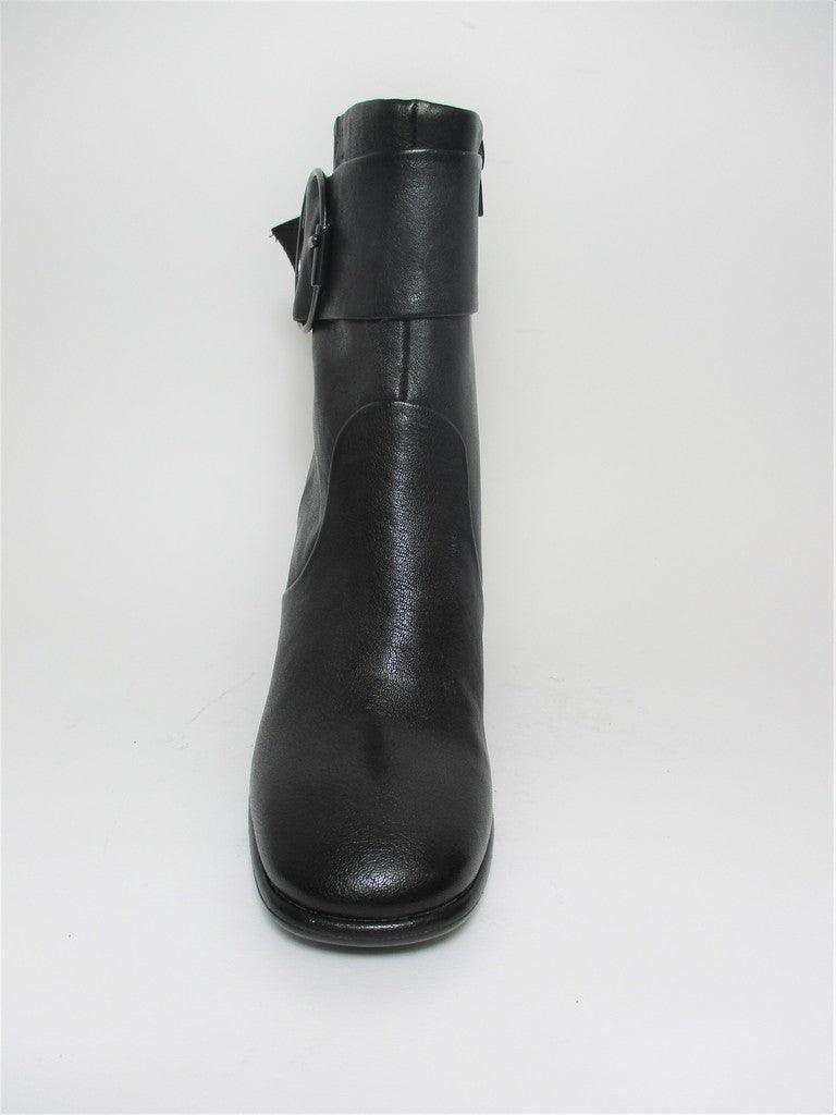 Tronchetto Pelle Donna PAOLA FERRI 7099 Nero