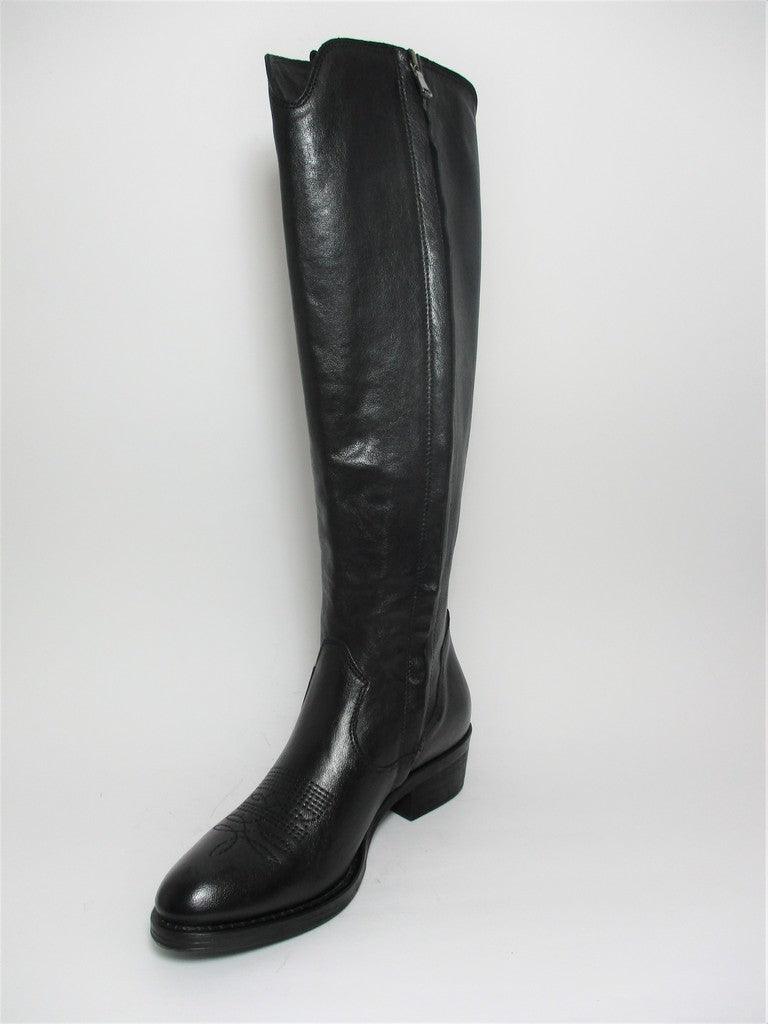 STIVALE TEXANO PELLE DONNA VALERY 550 NERO