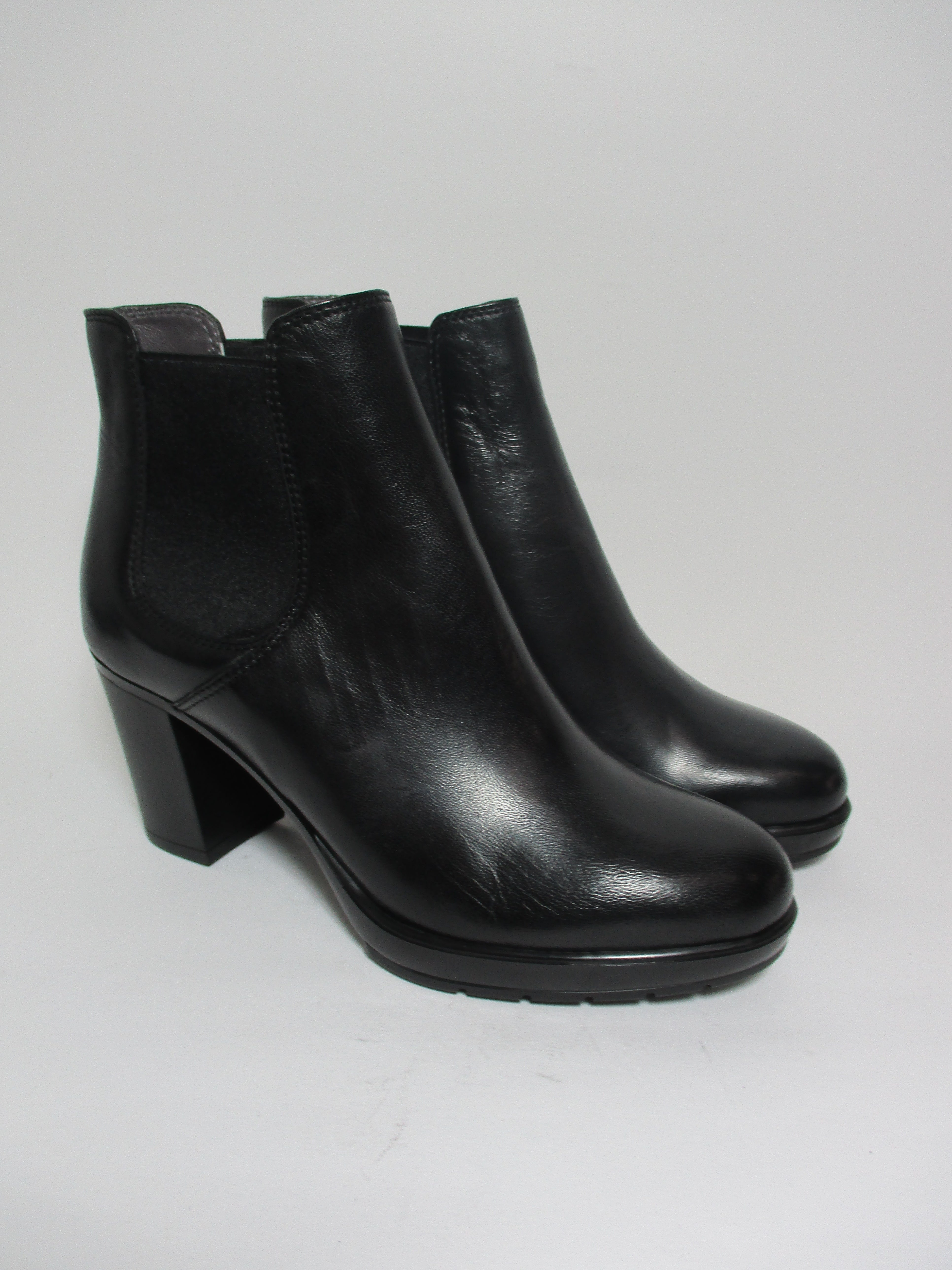Tronchetto pelle donna Triver Flight 186-33 Nero