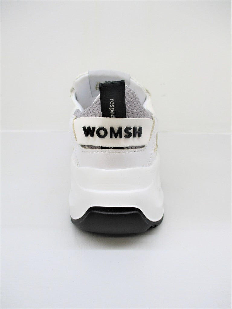 SNEAKER WOMSH VF201132 BIANCO LINEA VEGAN