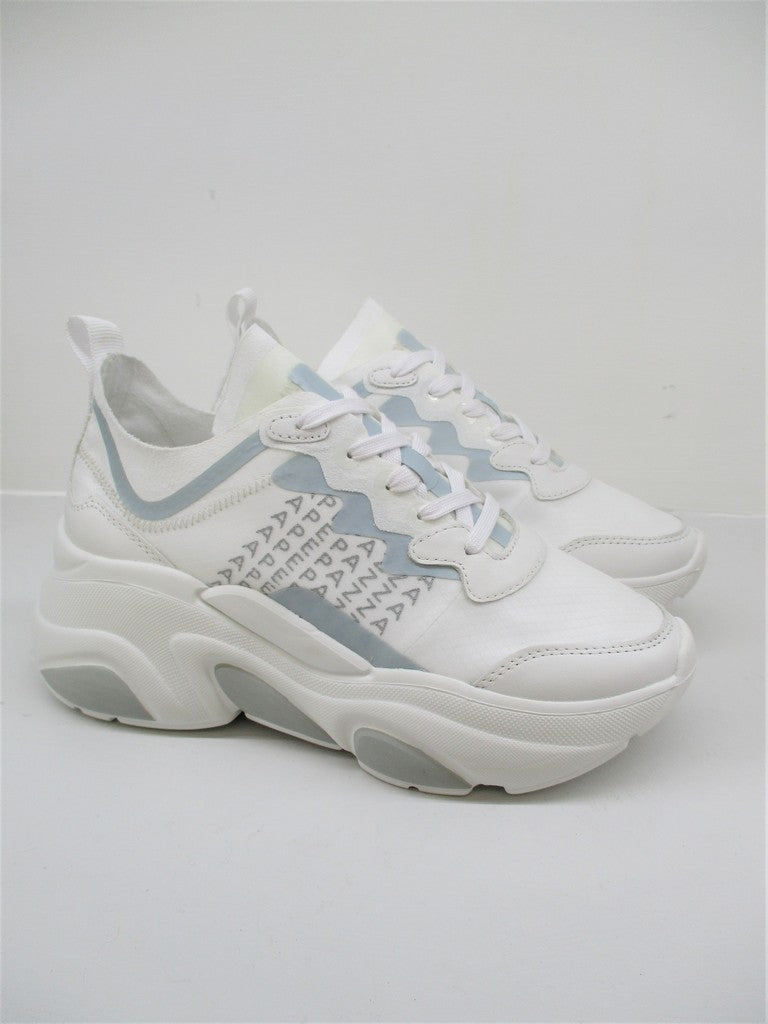 SNEAKER PELLE DONNA APEPAZZA SUZANNE BIANCO
