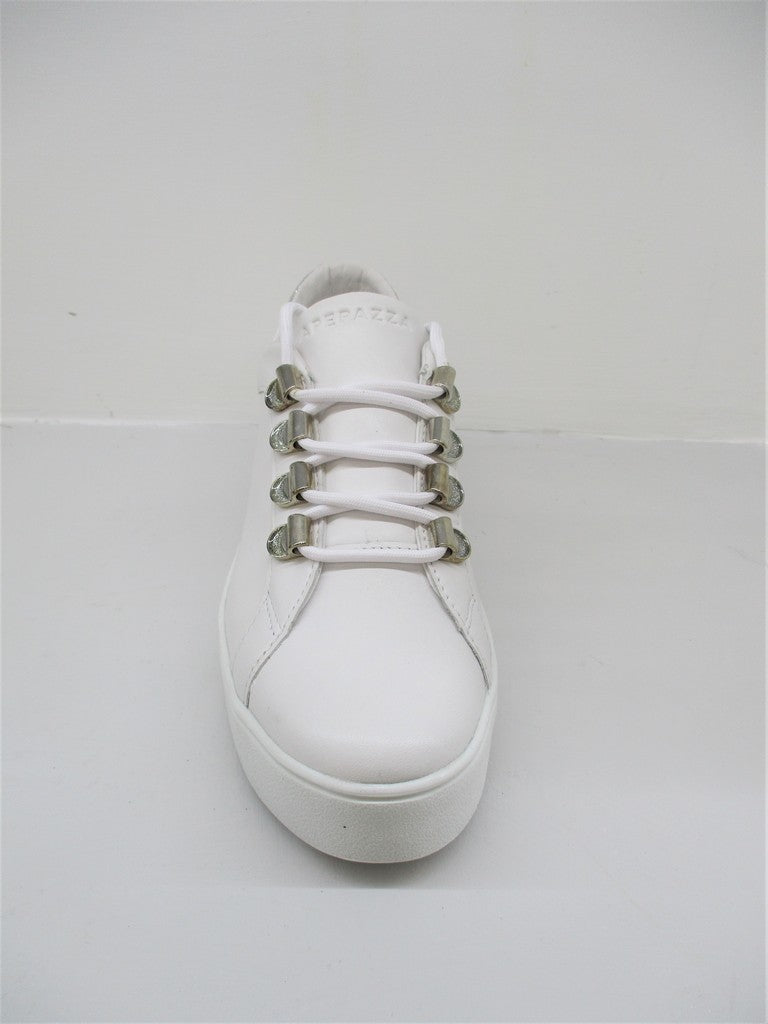 SNEAKER PELLE DONNA APEPAZZA SALLY BIANCO