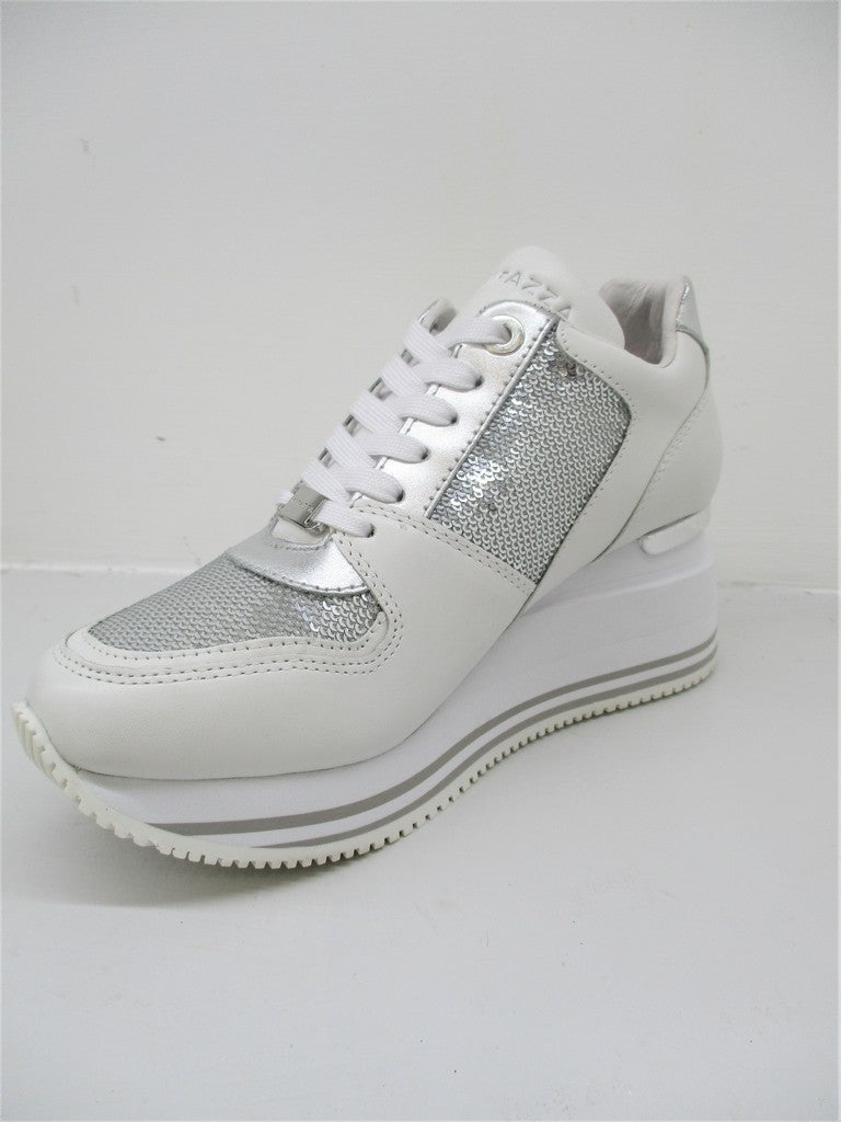 SNEAKER PELLE DONNA APEPAZZA HOPE BIANCO