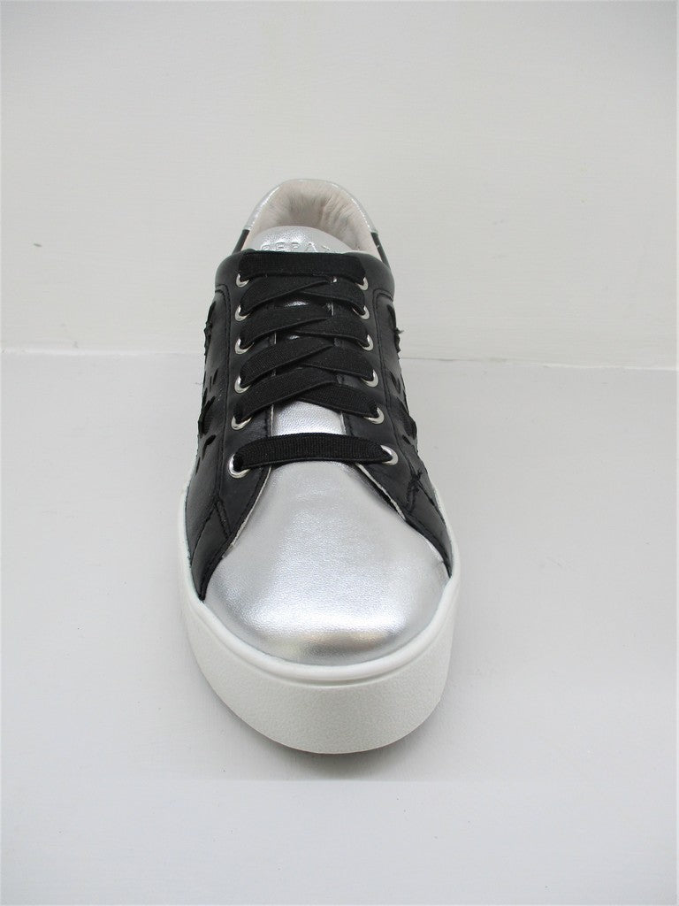 SNEAKER PELLE DONNA APEPAZZA SAMI NERO