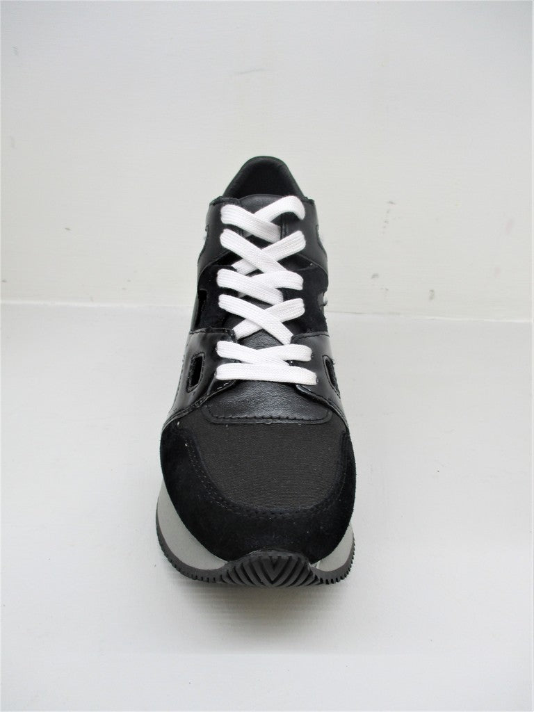 SNEAKER PELLE DONNA APEPAZZA HEATHER NERO