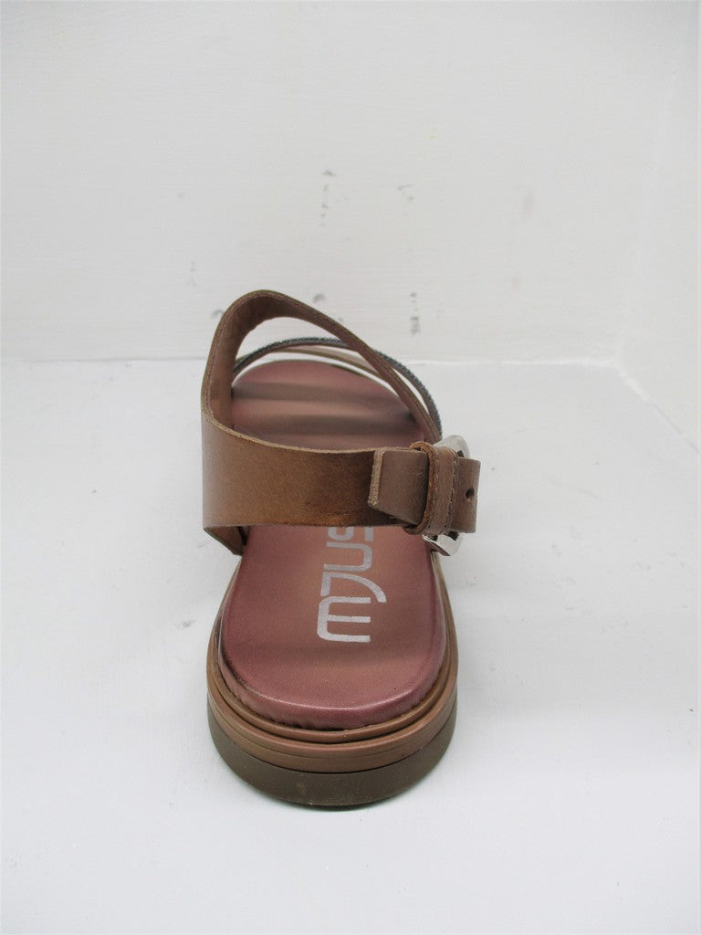 Sandalo Pelle Donna MJUS M05031 Cuoio