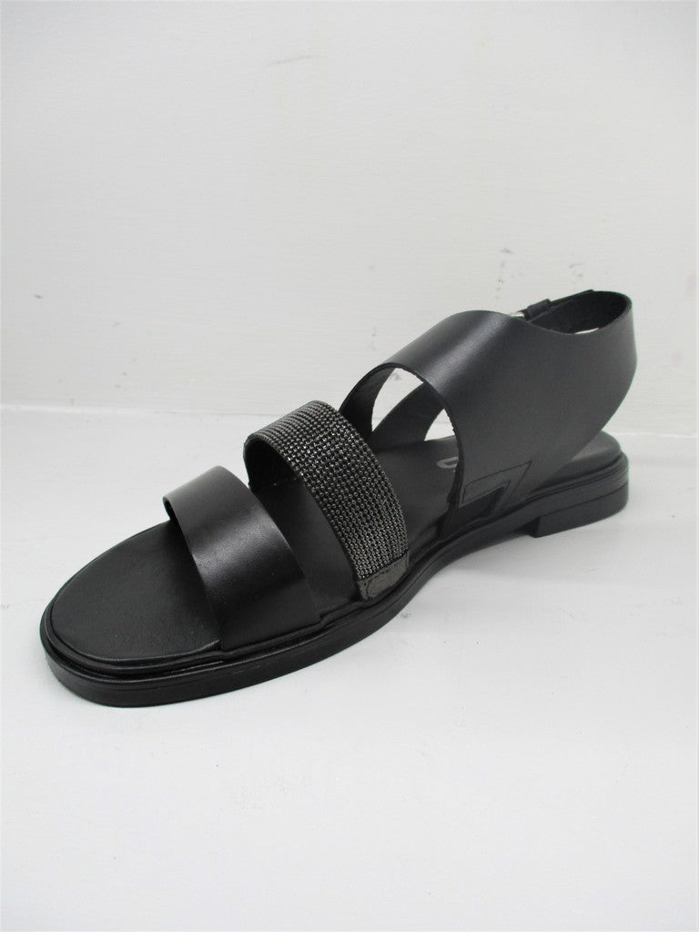 Sandalo Pelle Donna MJUS M05031 Nero