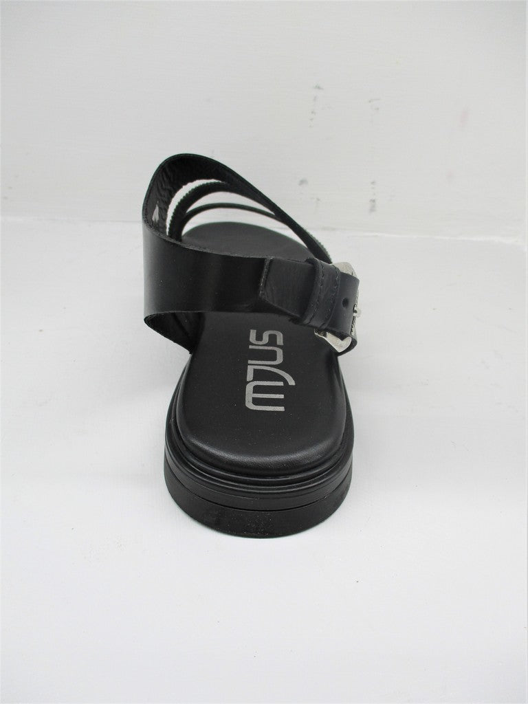 Sandalo Pelle Donna MJUS M05031 Nero