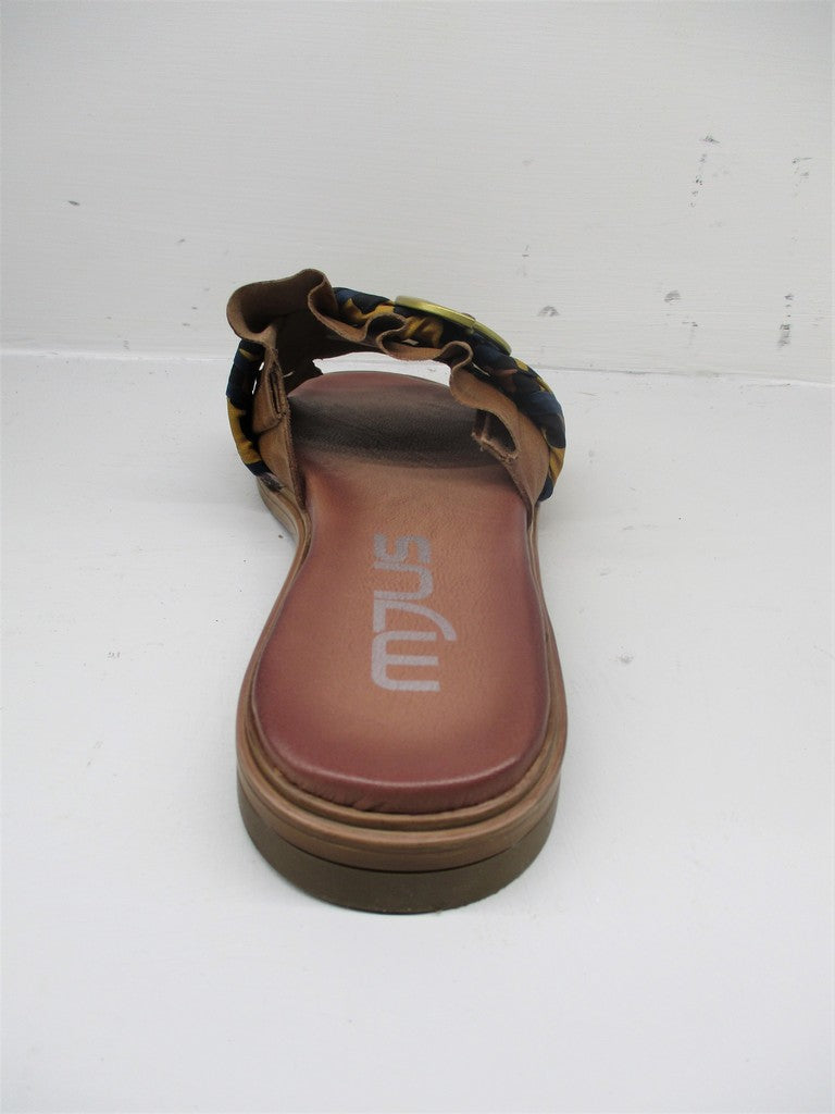 Sandalo Pelle Donna MJUS M05028 Cuoio