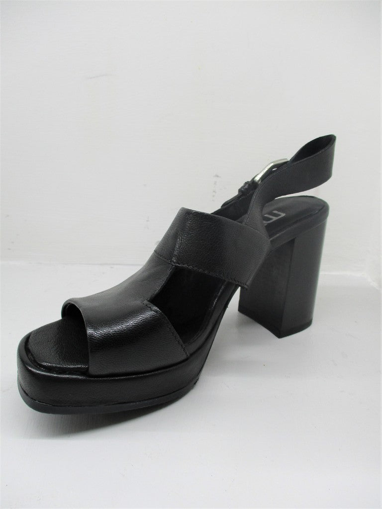 Sandalo Pelle Donna MJUS M16005 Nero