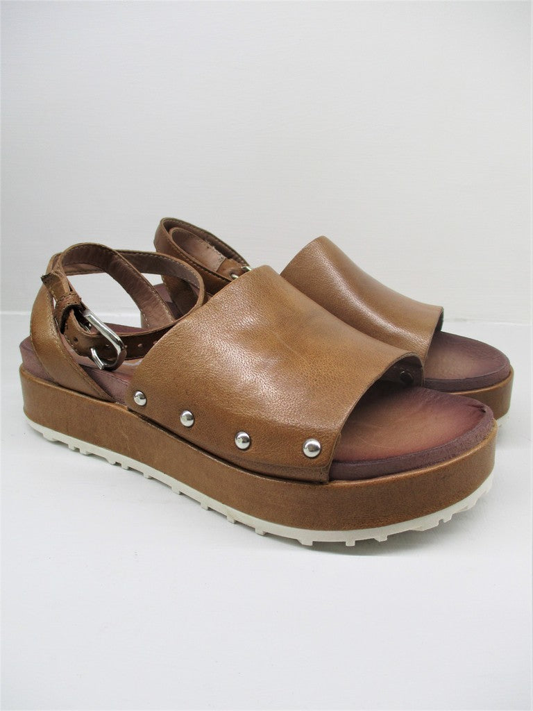 Sandalo Pelle Donna MJUS M06017 Cuoio